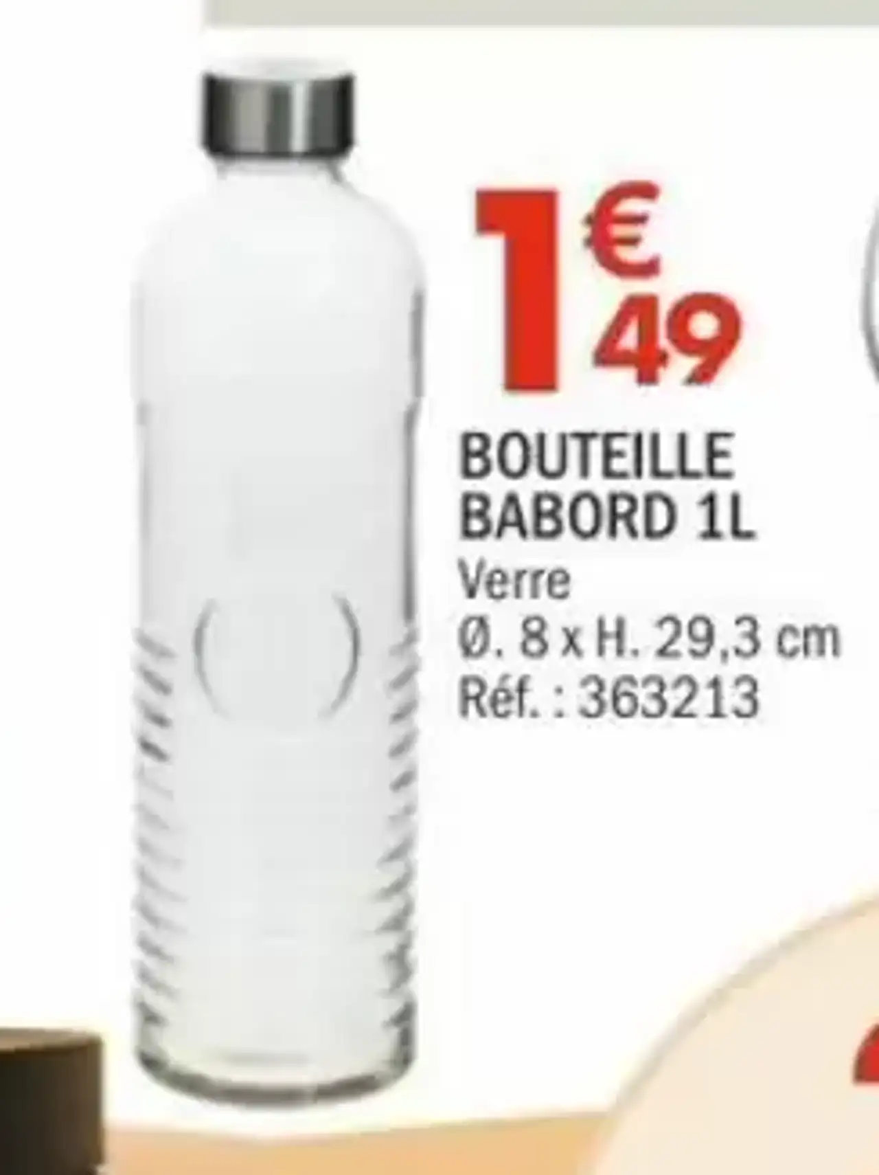 Bouteille Babord 1L