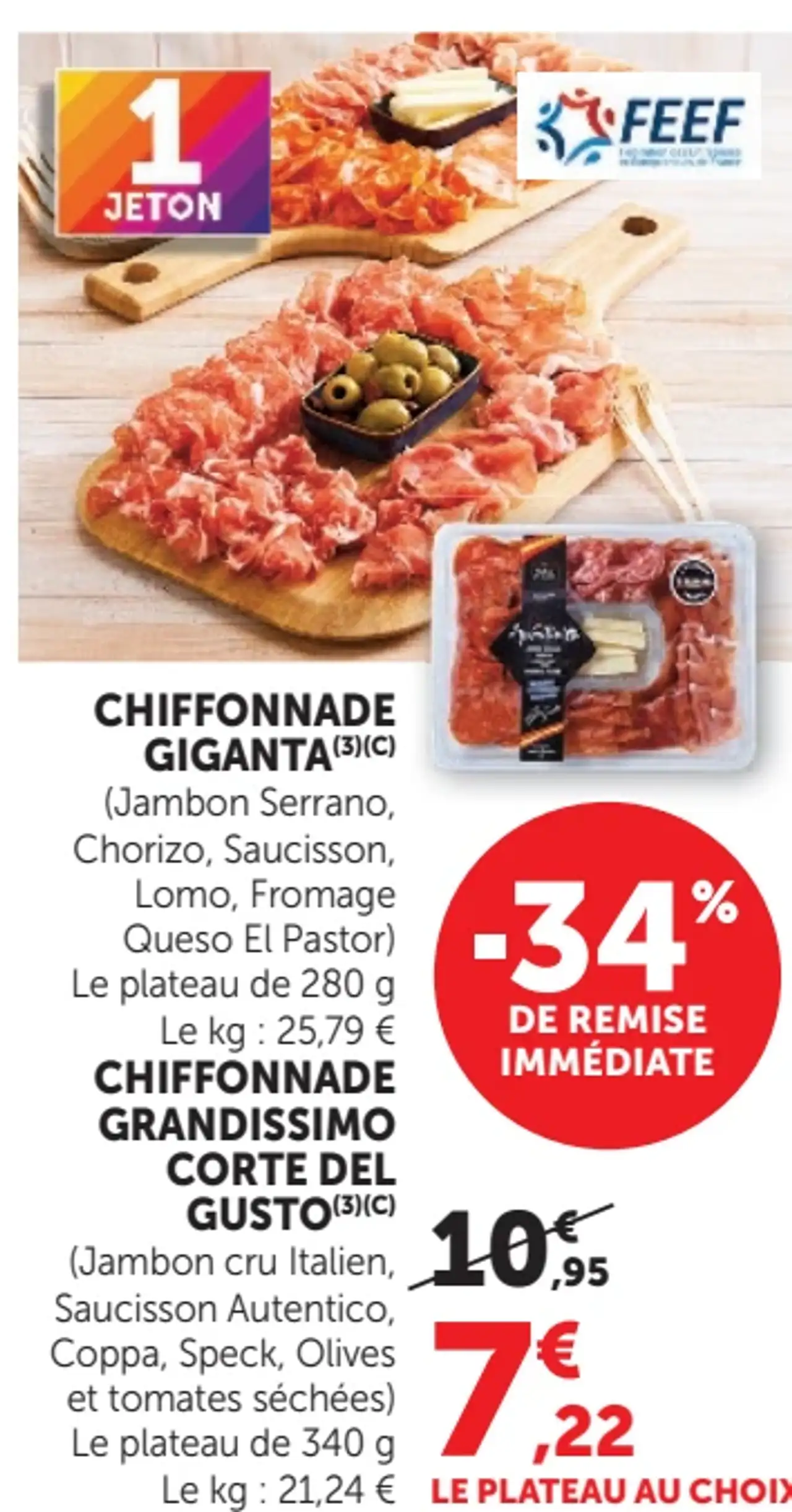 Chiffonnade Giganta ou Grandissimo Corte del Gusto