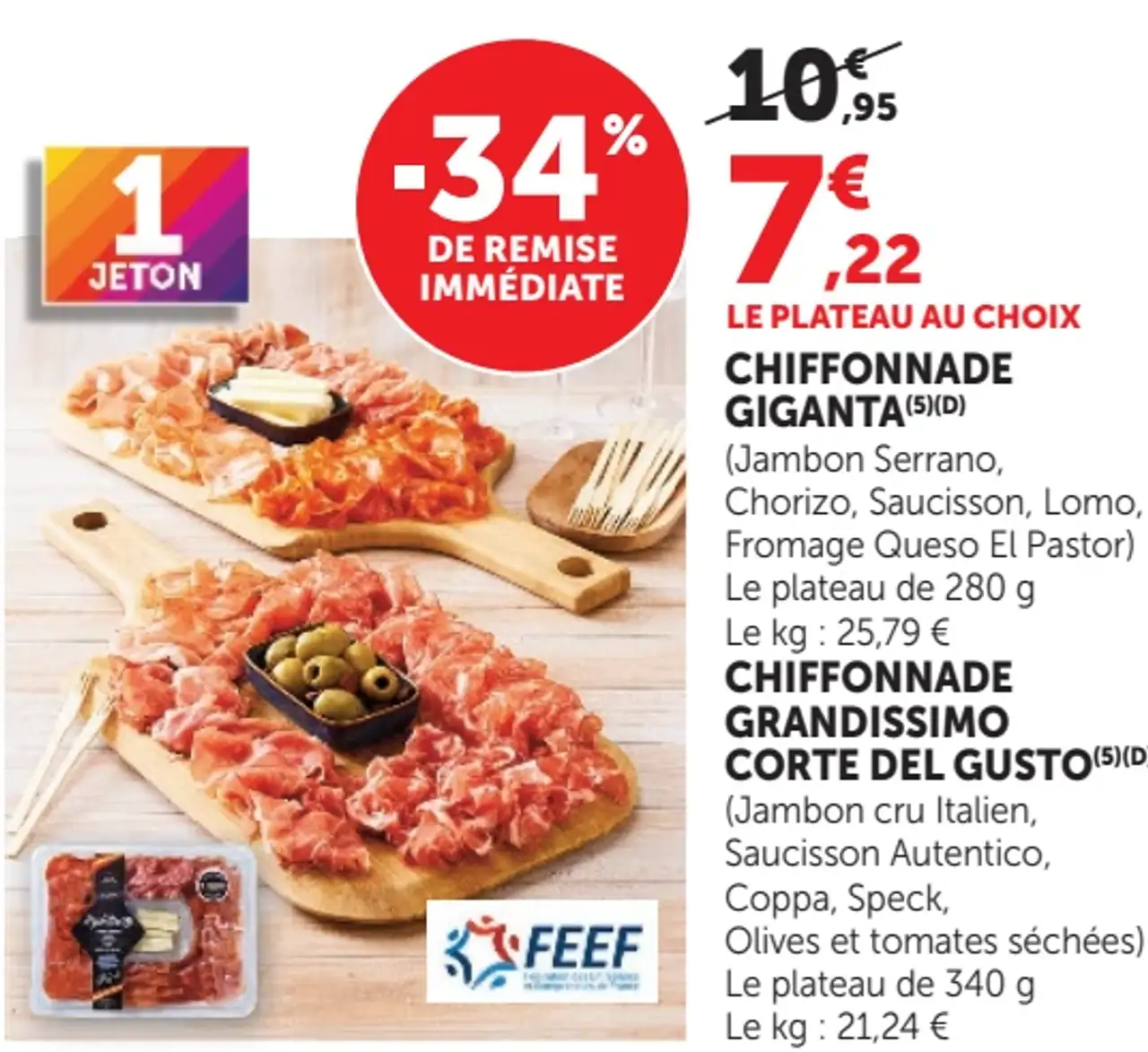 Chiffonnade Giganta ou Corte del Gusto