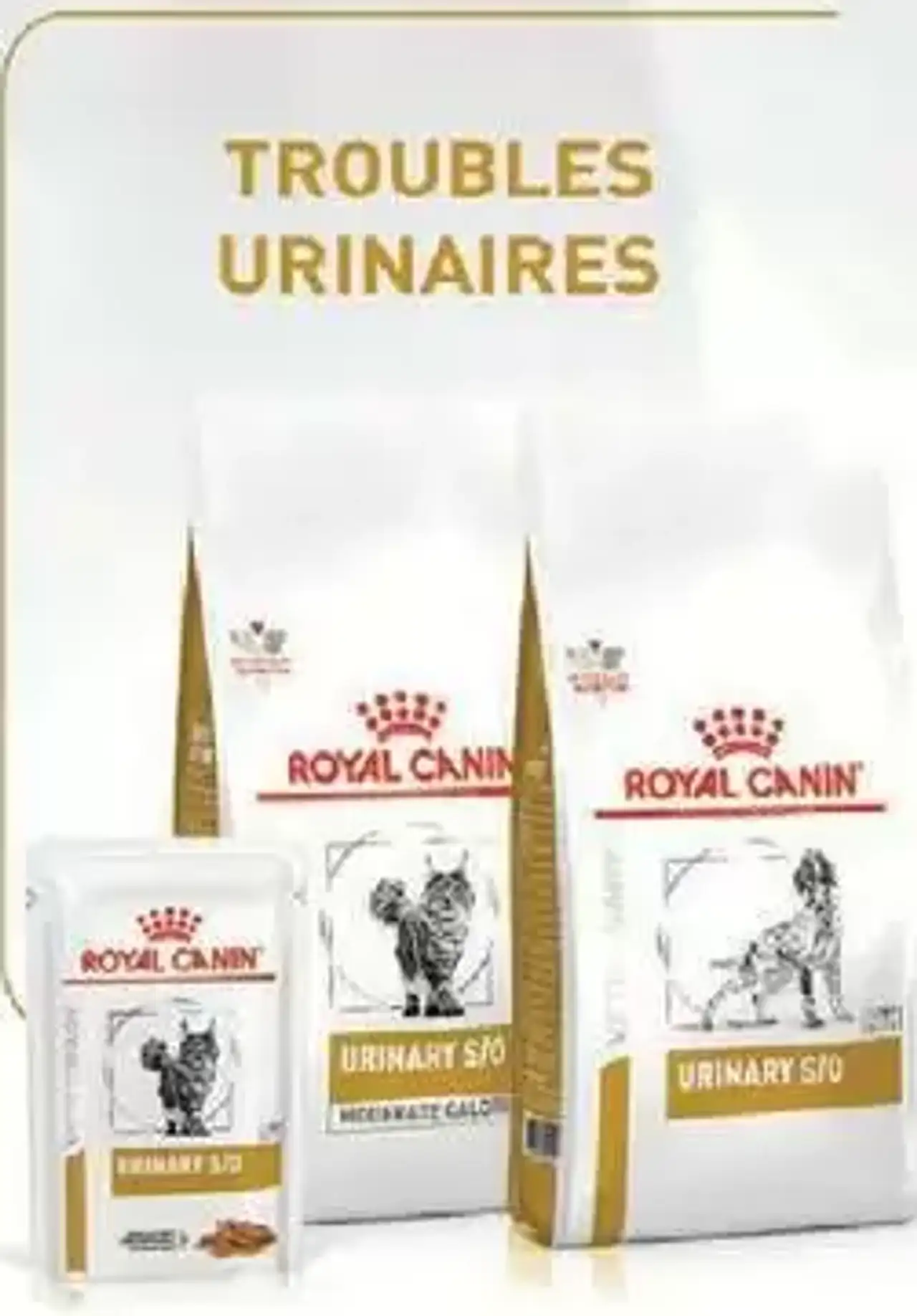 Aliments diététiques pour troubles urinaires Royal Canin Veterinary