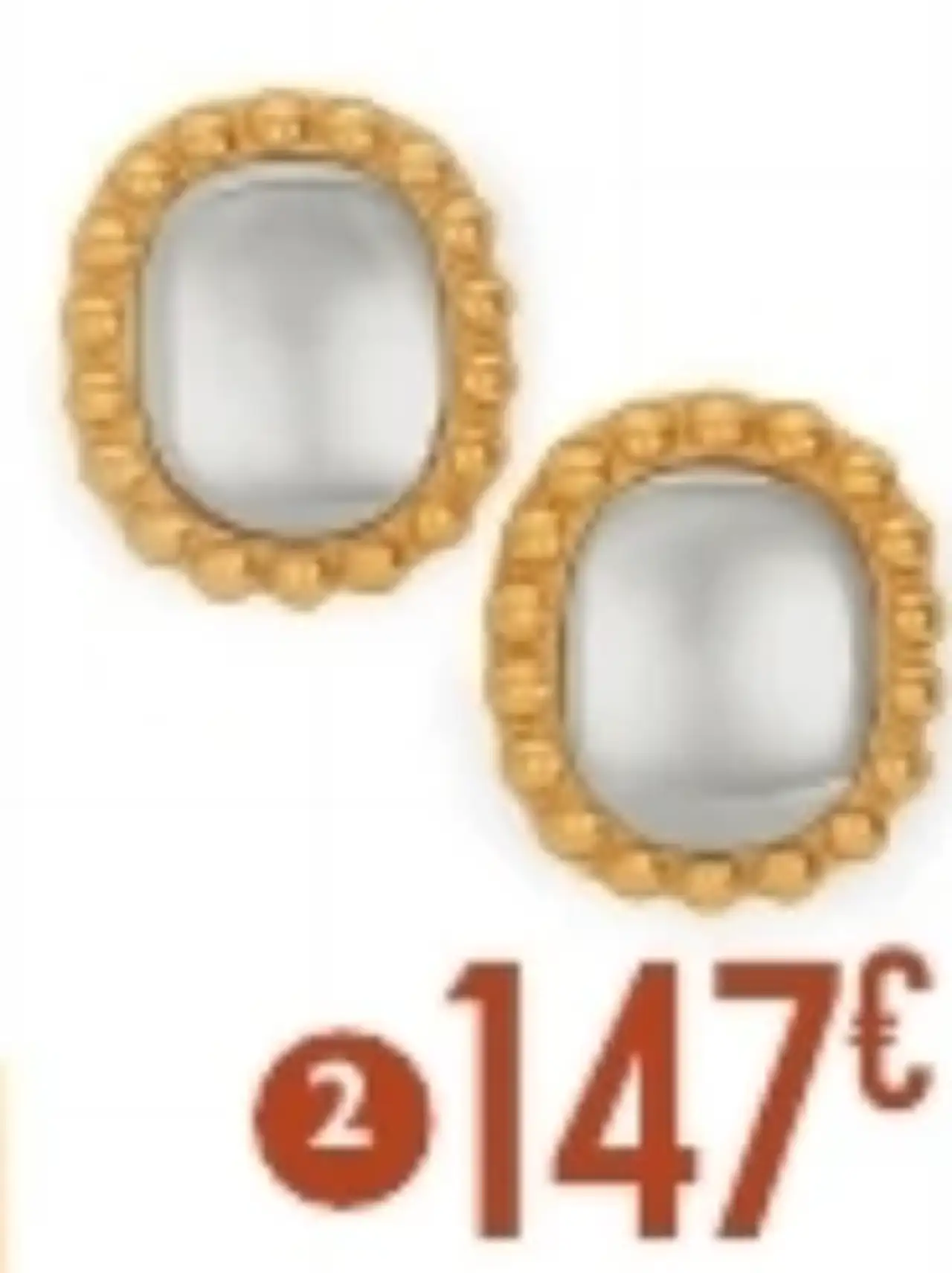 Boucles d'oreilles or jaune et argent rhodié Le Manège à Bijoux
