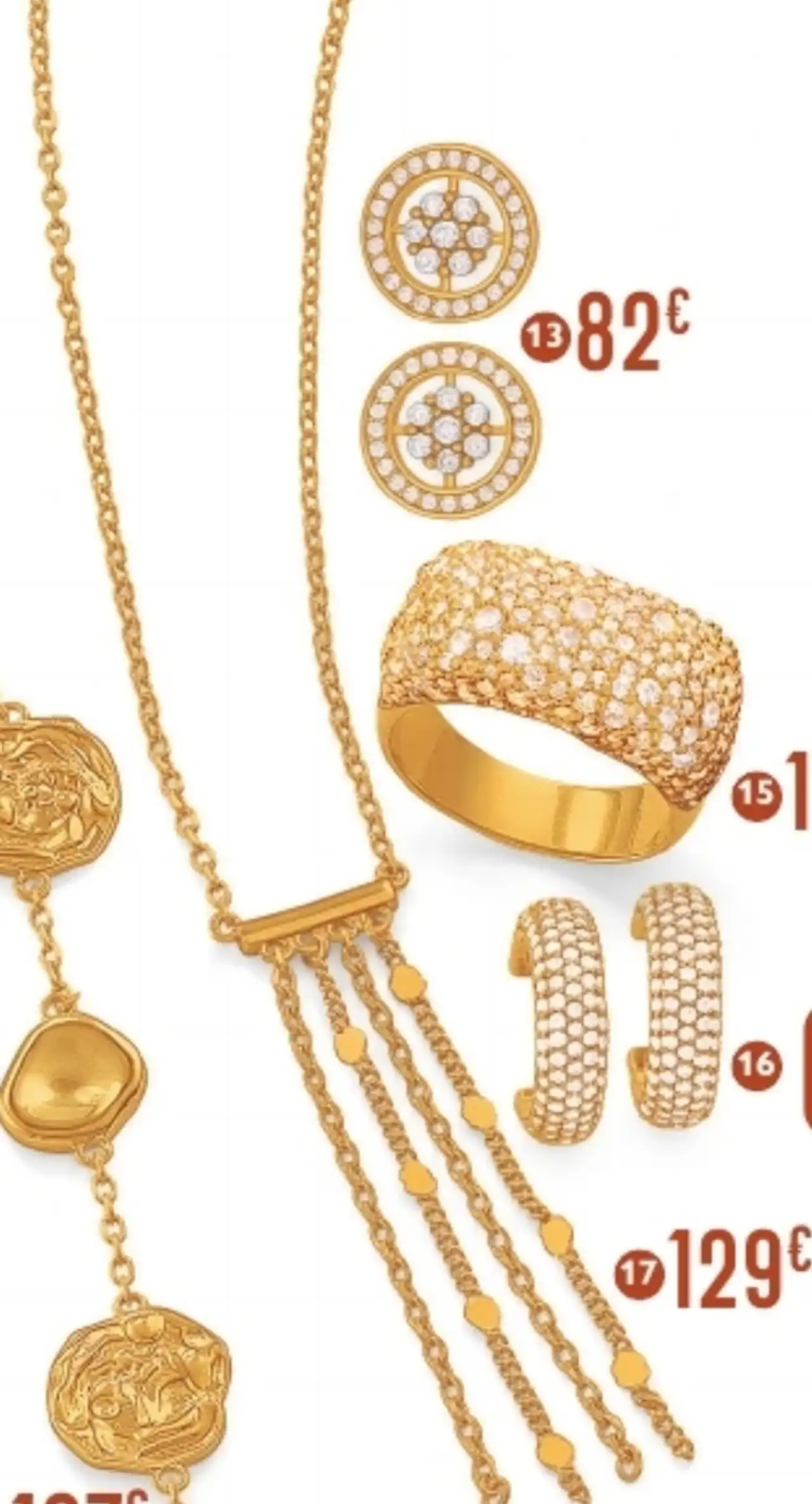 Collier en plaqué or, doré à l'or fin Le Manège à Bijoux