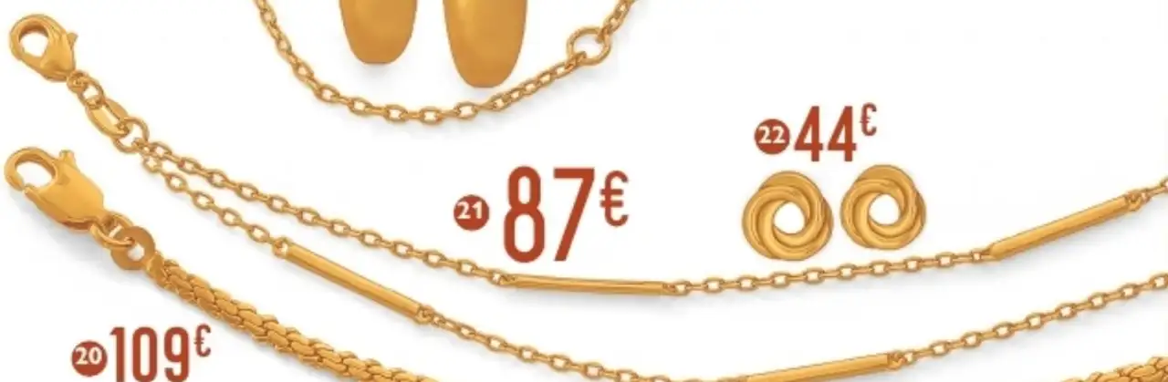 Bracelet en plaqué or, doré à l'or fin Le Manège à Bijoux