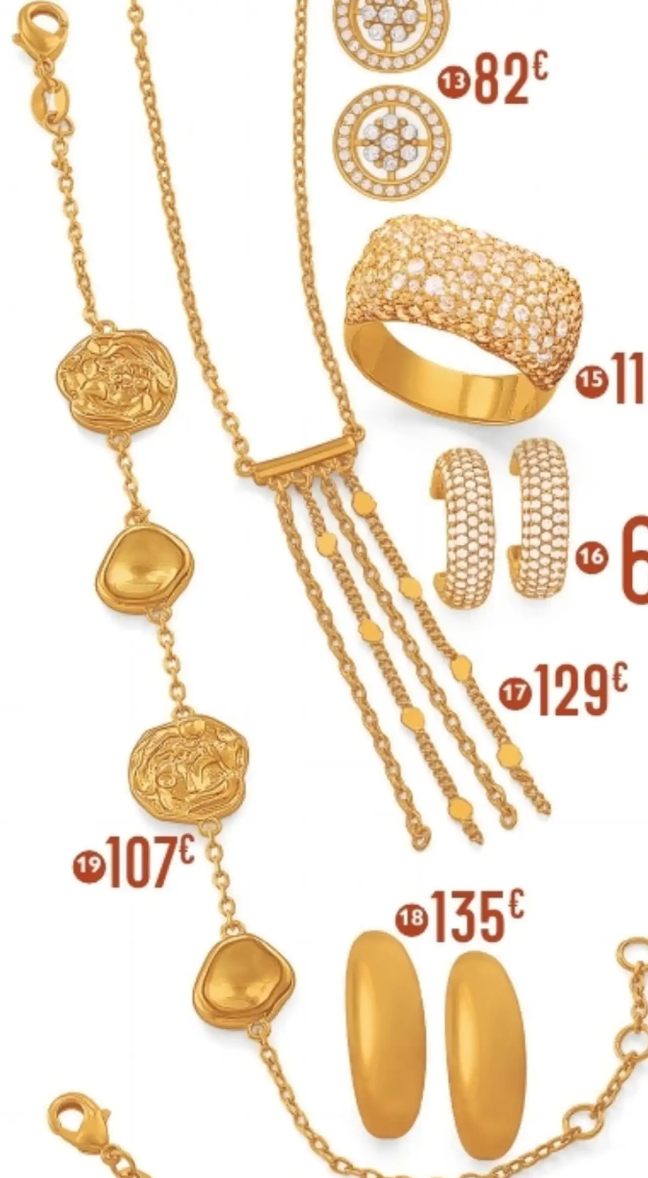Bracelet en plaqué or, doré à l'or fin Le Manège à Bijoux