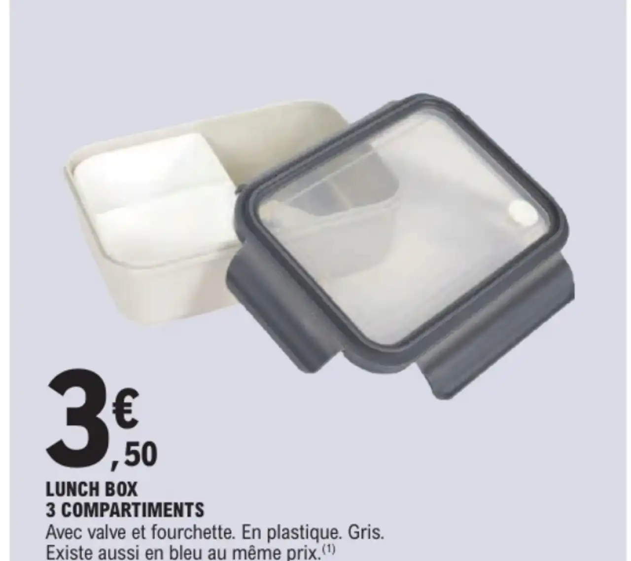 LUNCH BOX 3 COMPARTIMENTS