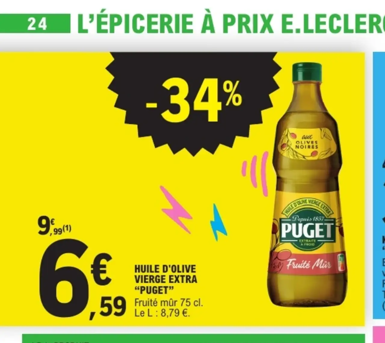 Huile d'olive vierge extra "Puget" Fruité mûr