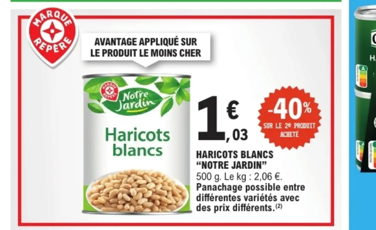 Haricots blancs "Notre Jardin"