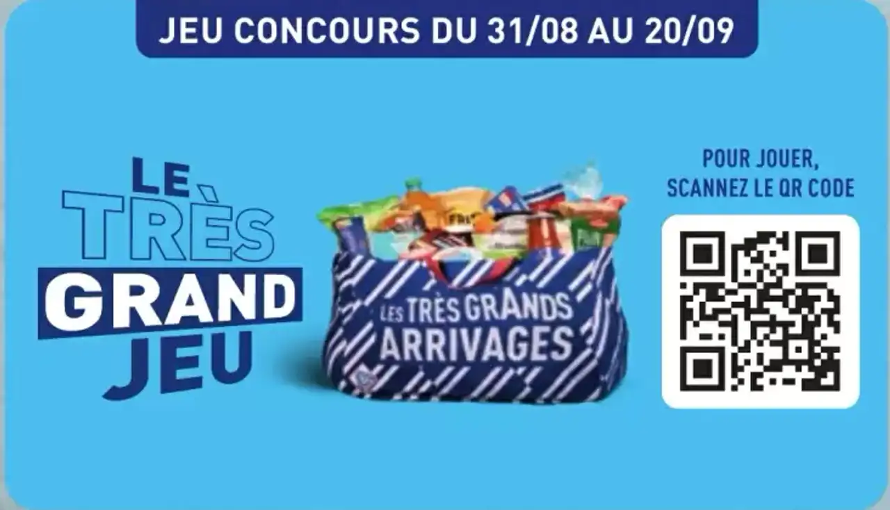 Jeu concours Le Très Grand Jeu Les Très Grands Arrivages
