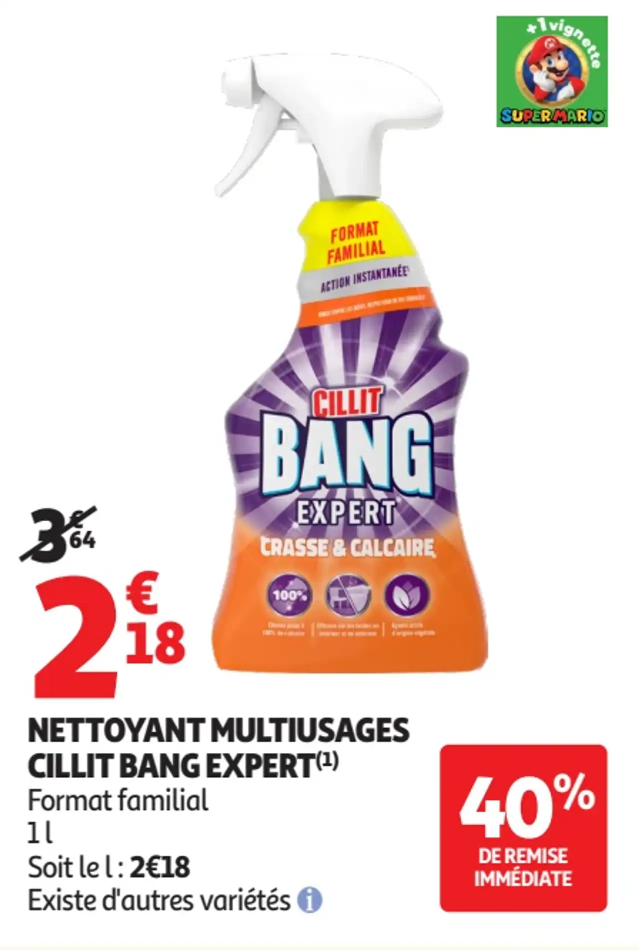 Nettoyant multiusages Cillit Bang Expert