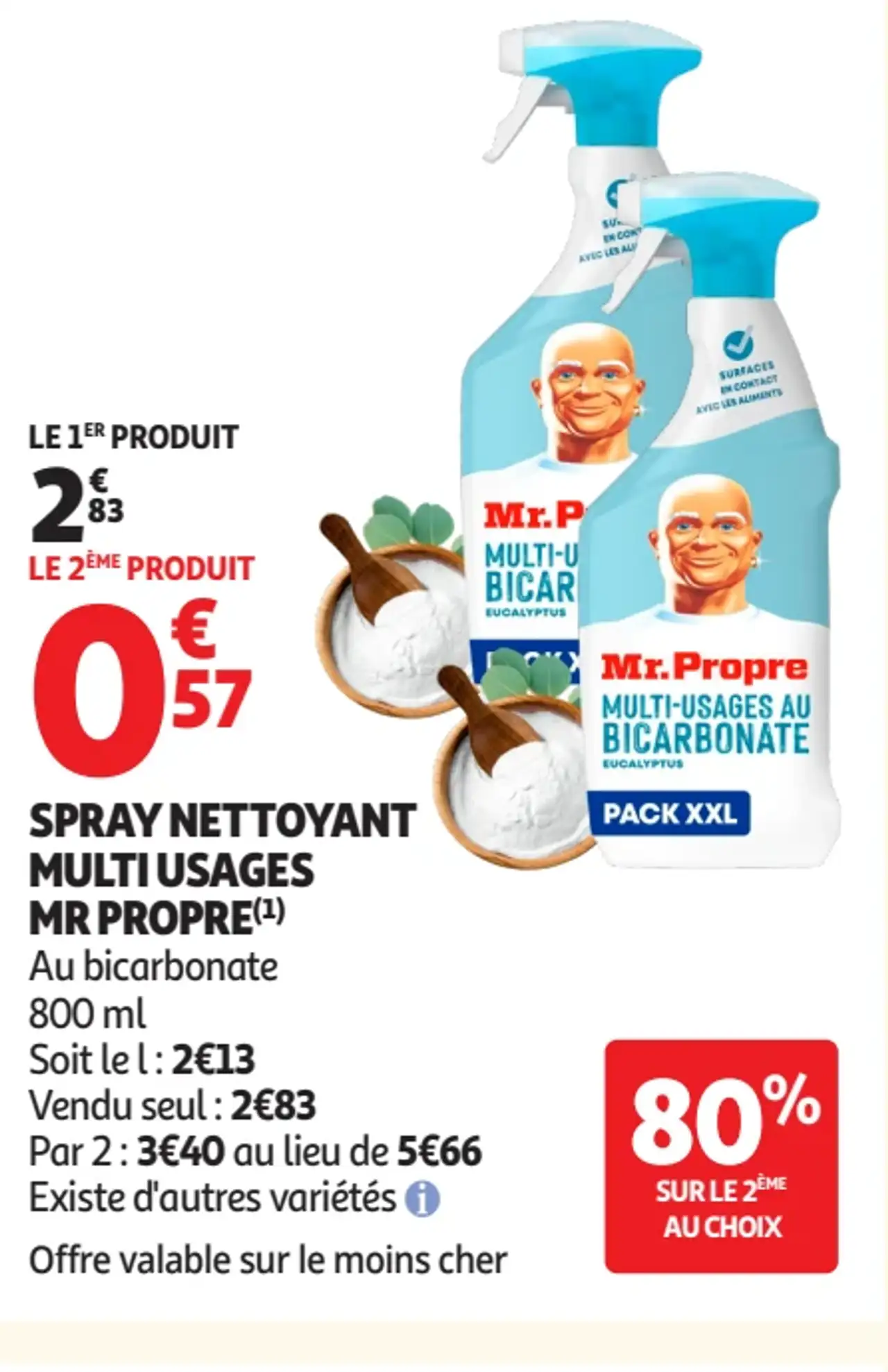Spray nettoyant multi usages Mr Propre