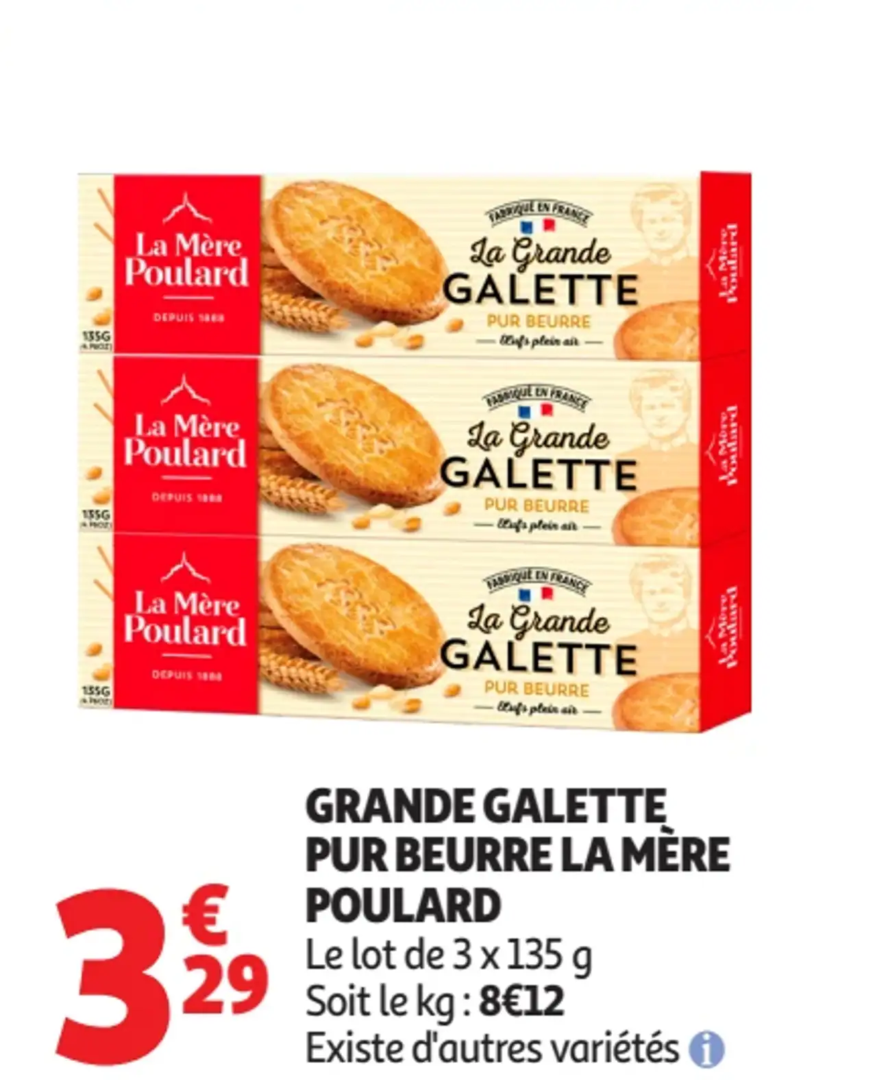 Grande Galette pur beurre La Mère Poulard