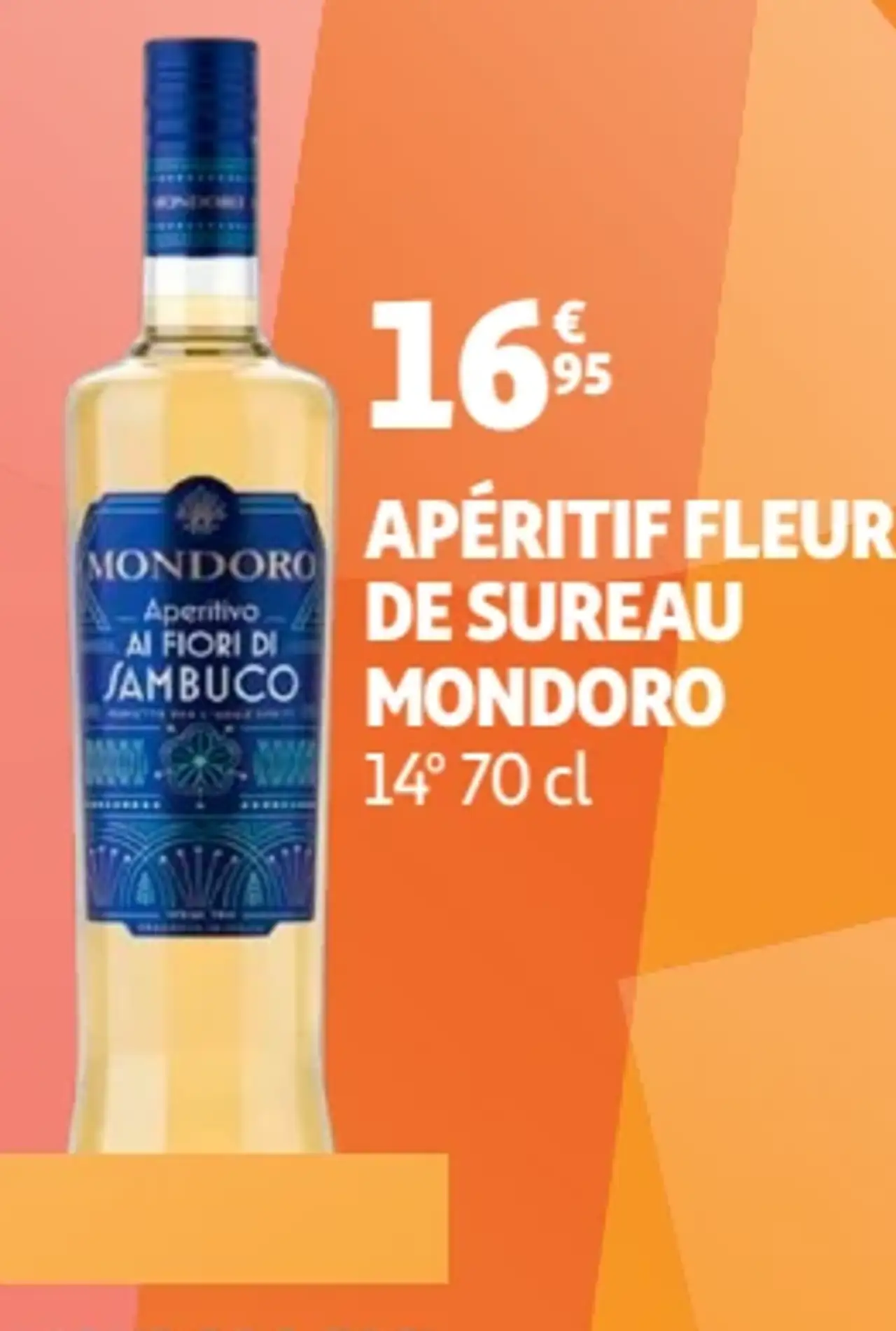 Apéritif Fleur de Sureau Mondoro 14°