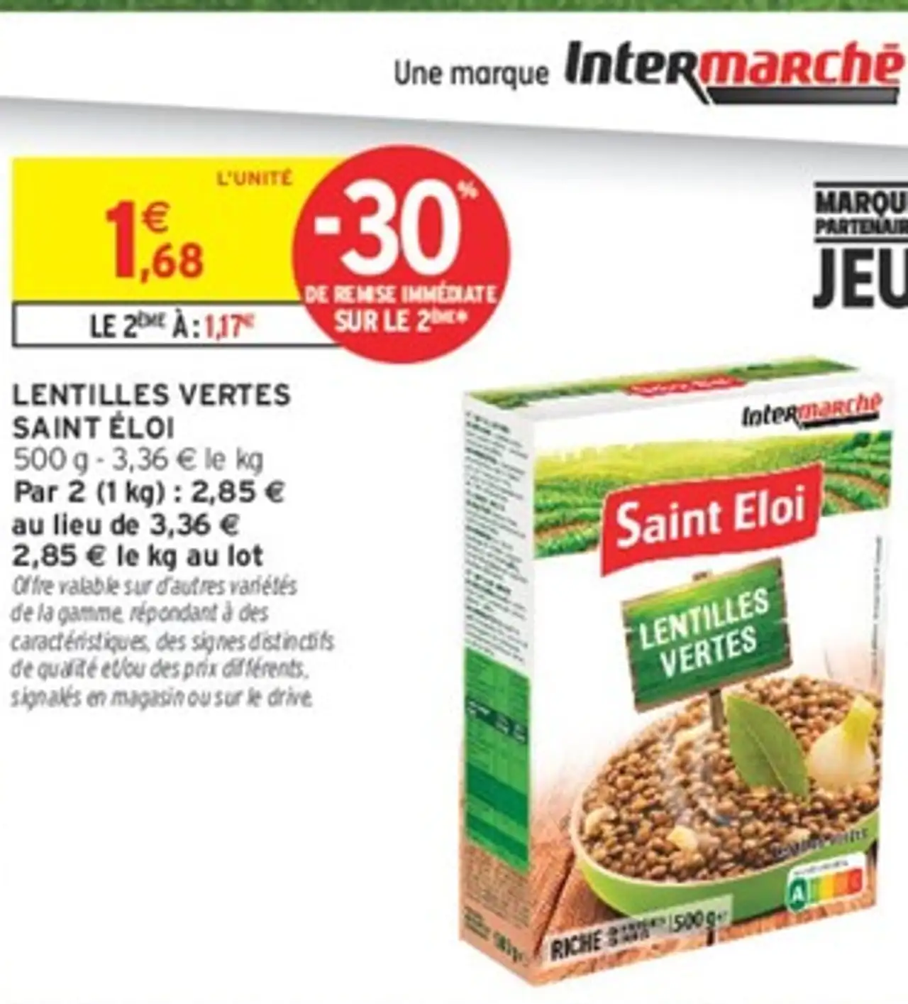 Lentilles Vertes Saint Éloi