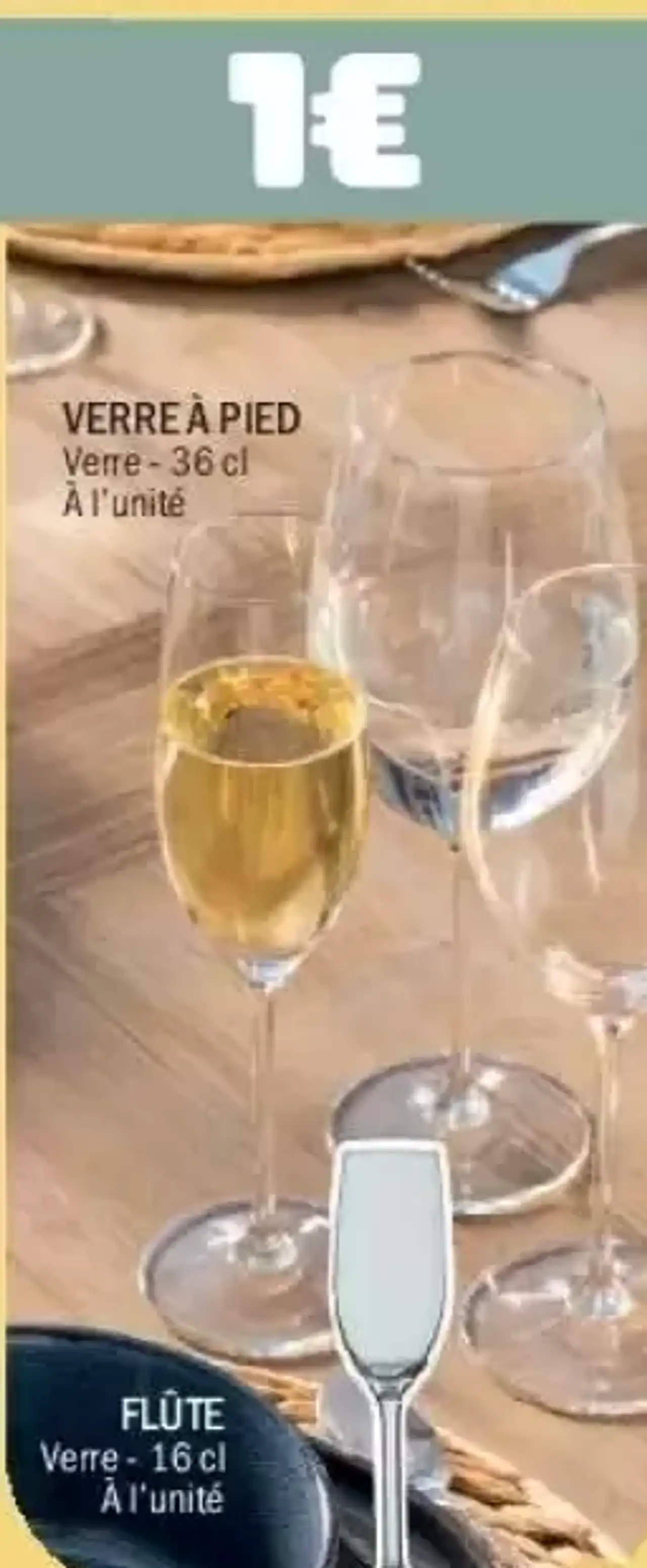 Verre à Pied / Flûte