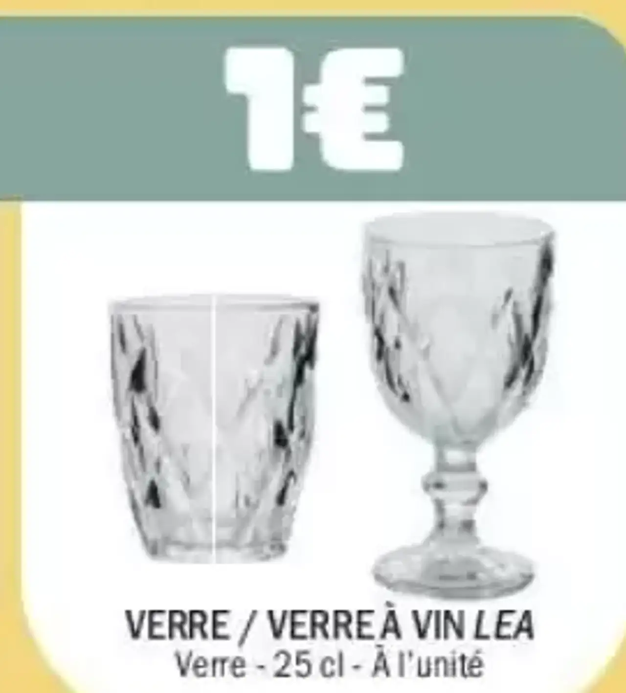 Verre / Verre à Vin Lea