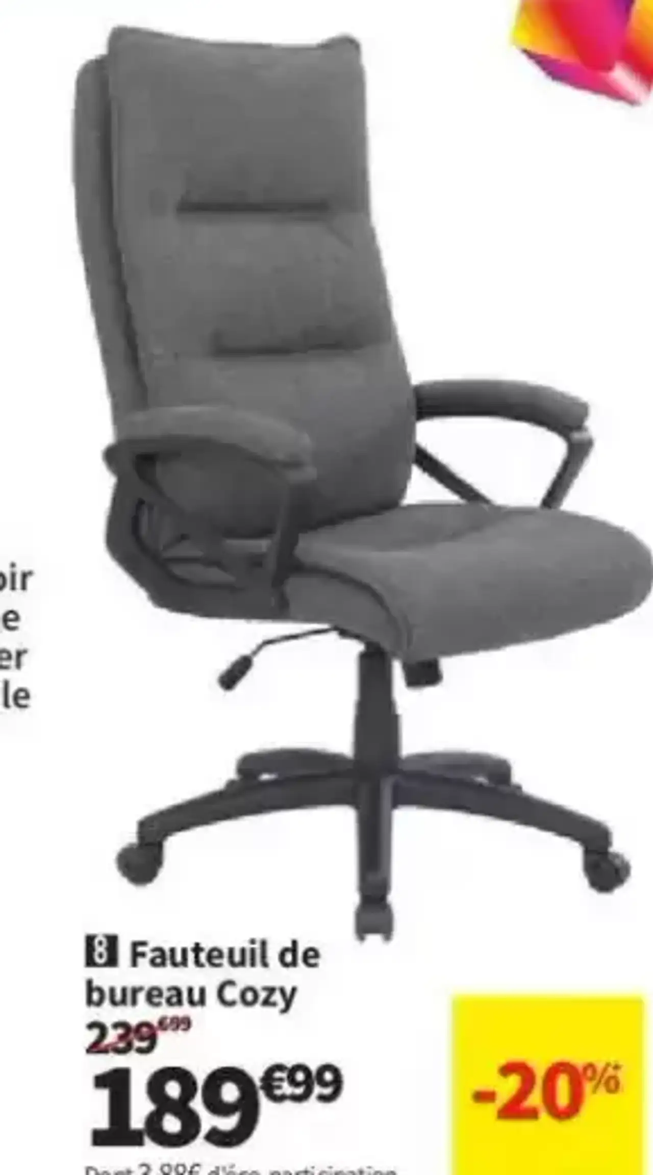 Fauteuil de bureau Cozy