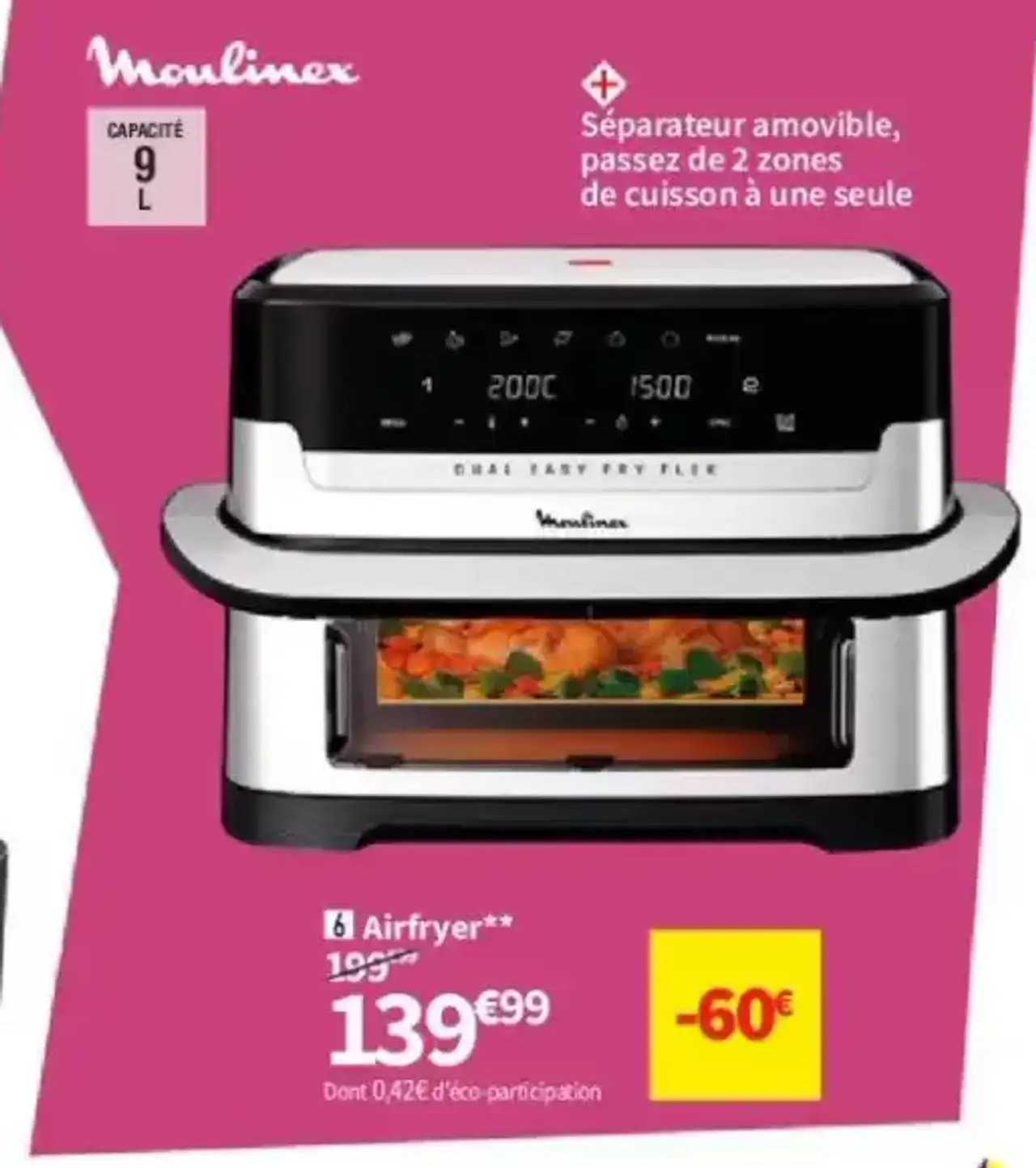 Airfryer MOULINEX EZ922DF0