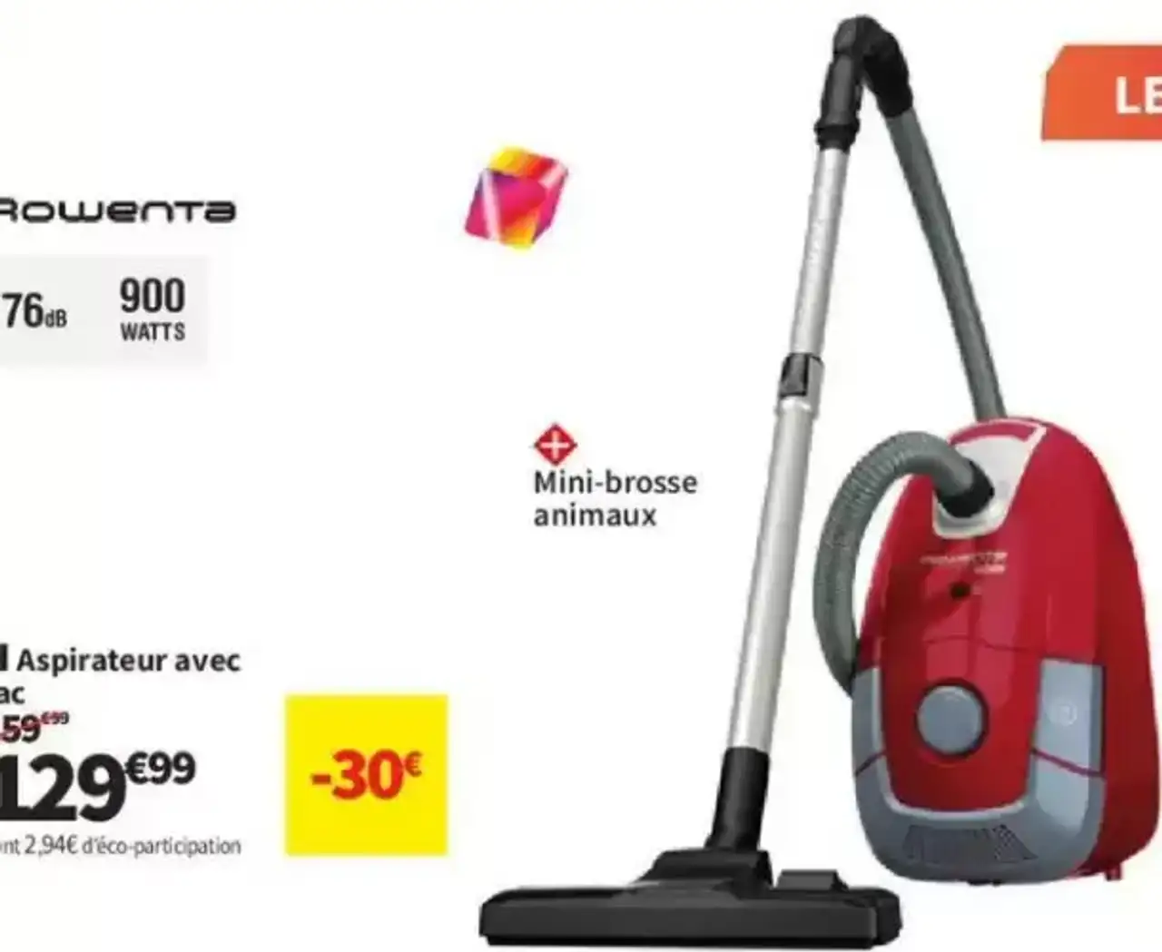 Rowenta Aspirateur avec sac RO3164EA