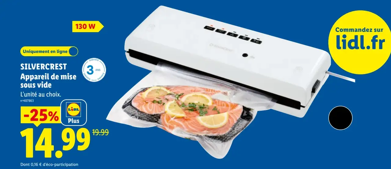 SILVERCREST Appareil de mise sous vide