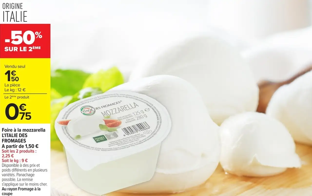 Foire à la mozzarella L'ITALIE DES FROMAGES