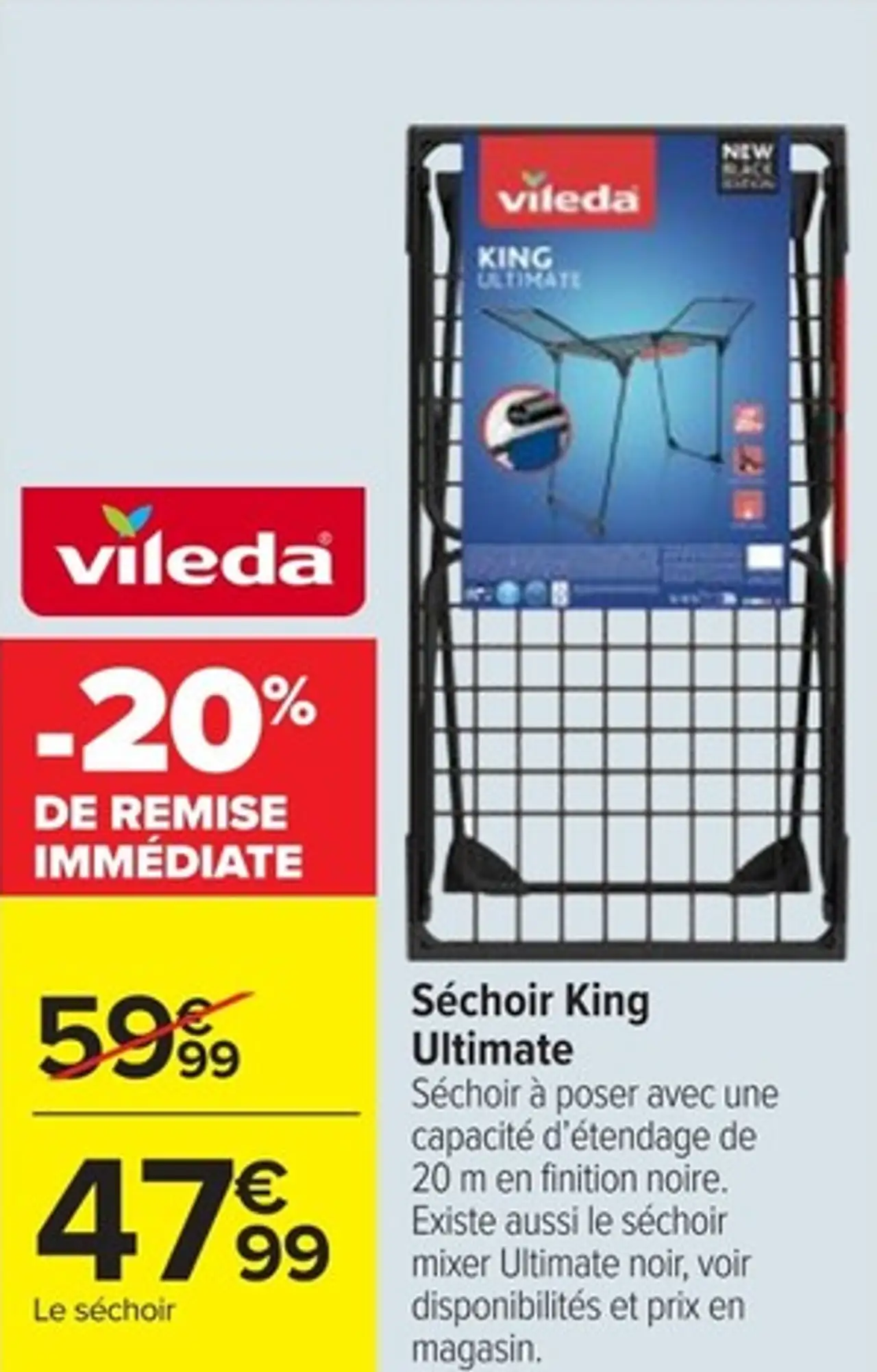 Séchoir King Ultimate Vileda