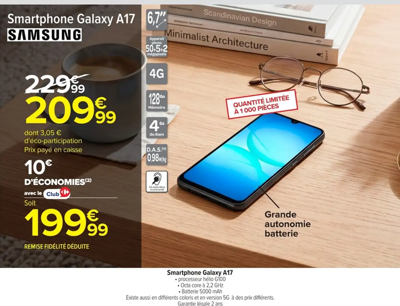 Smartphone Galaxy A17 Samsung