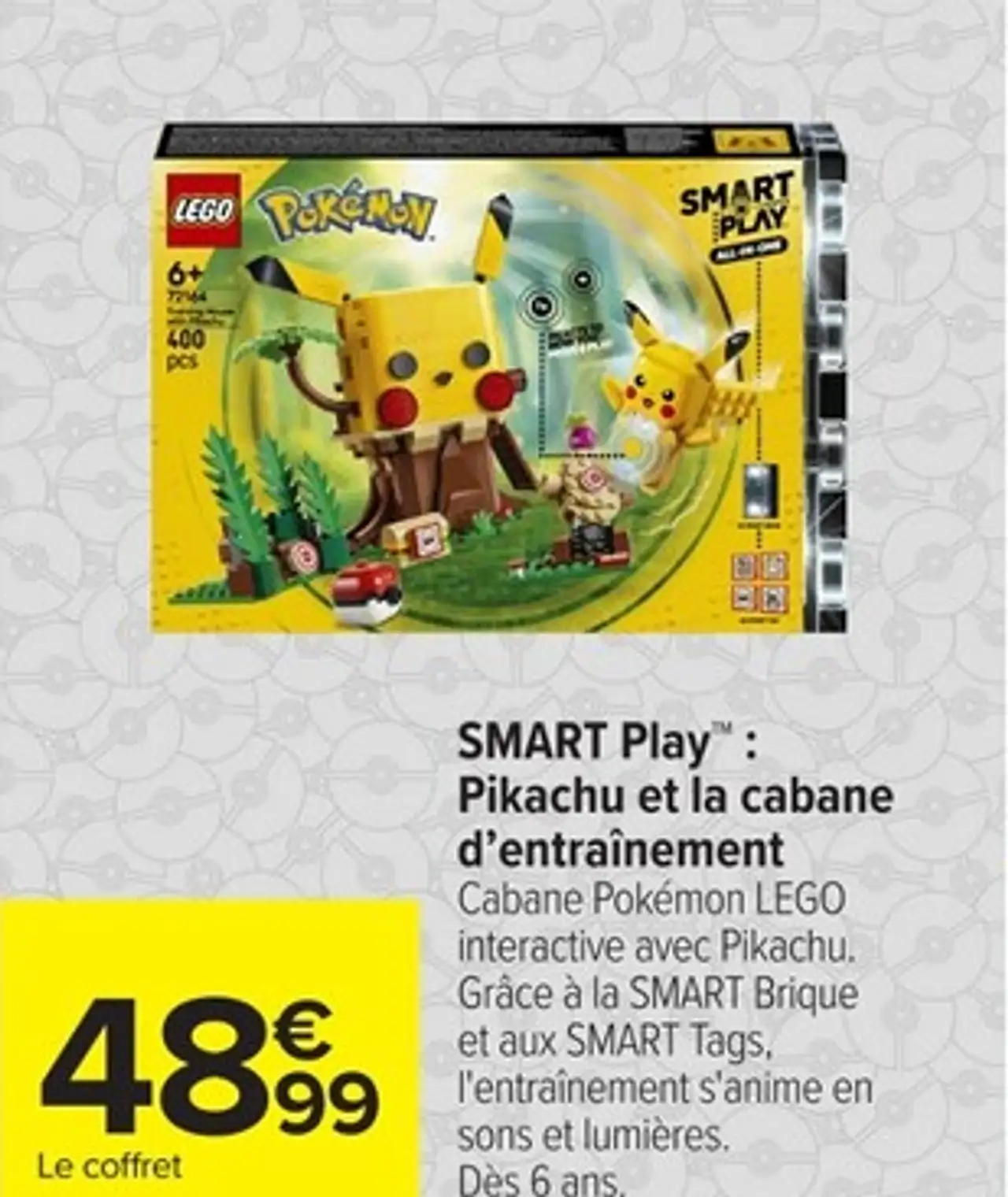 LEGO Pokémon SMART Play : Pikachu et la cabane d'entraînement