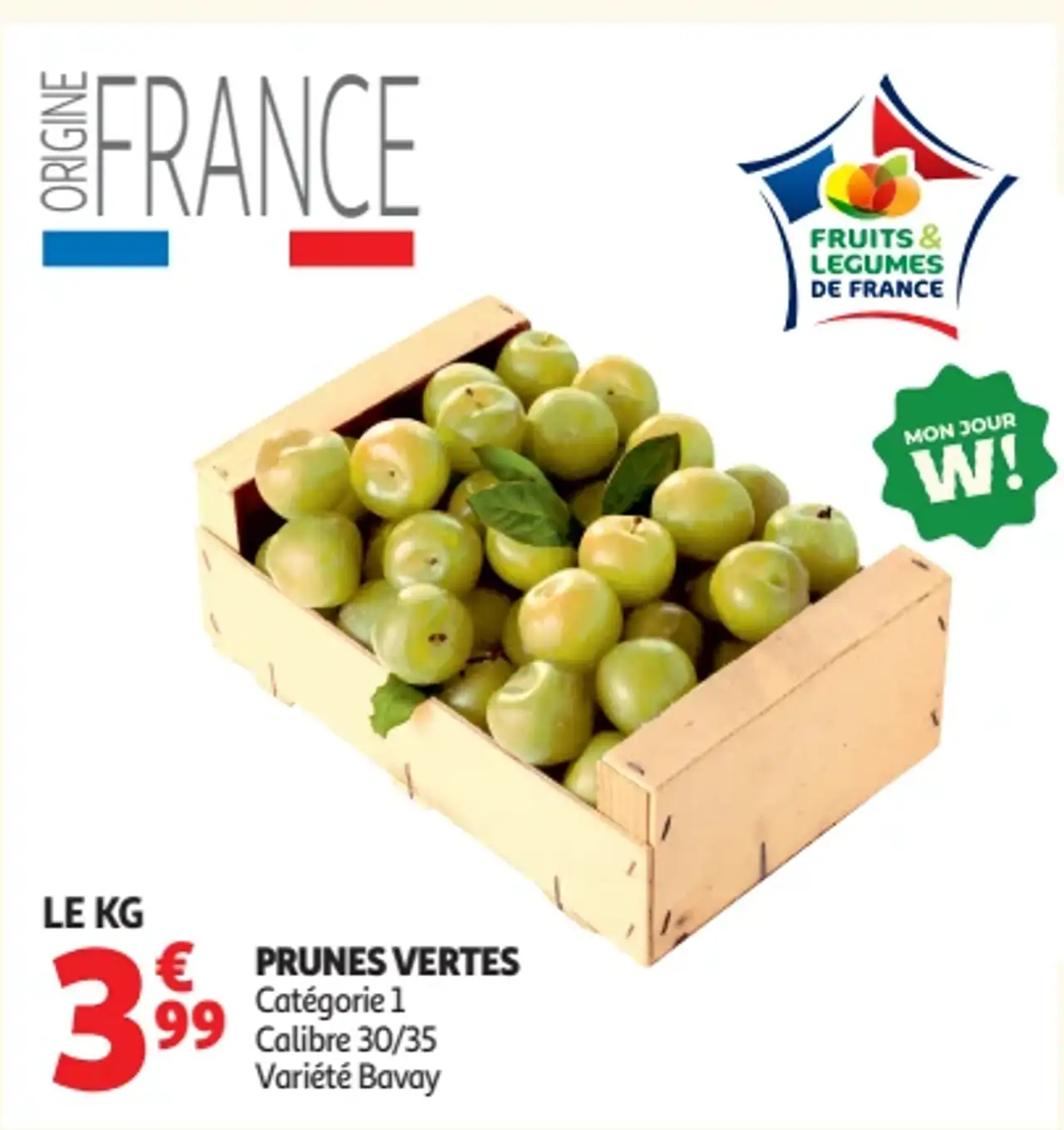 Prunes vertes