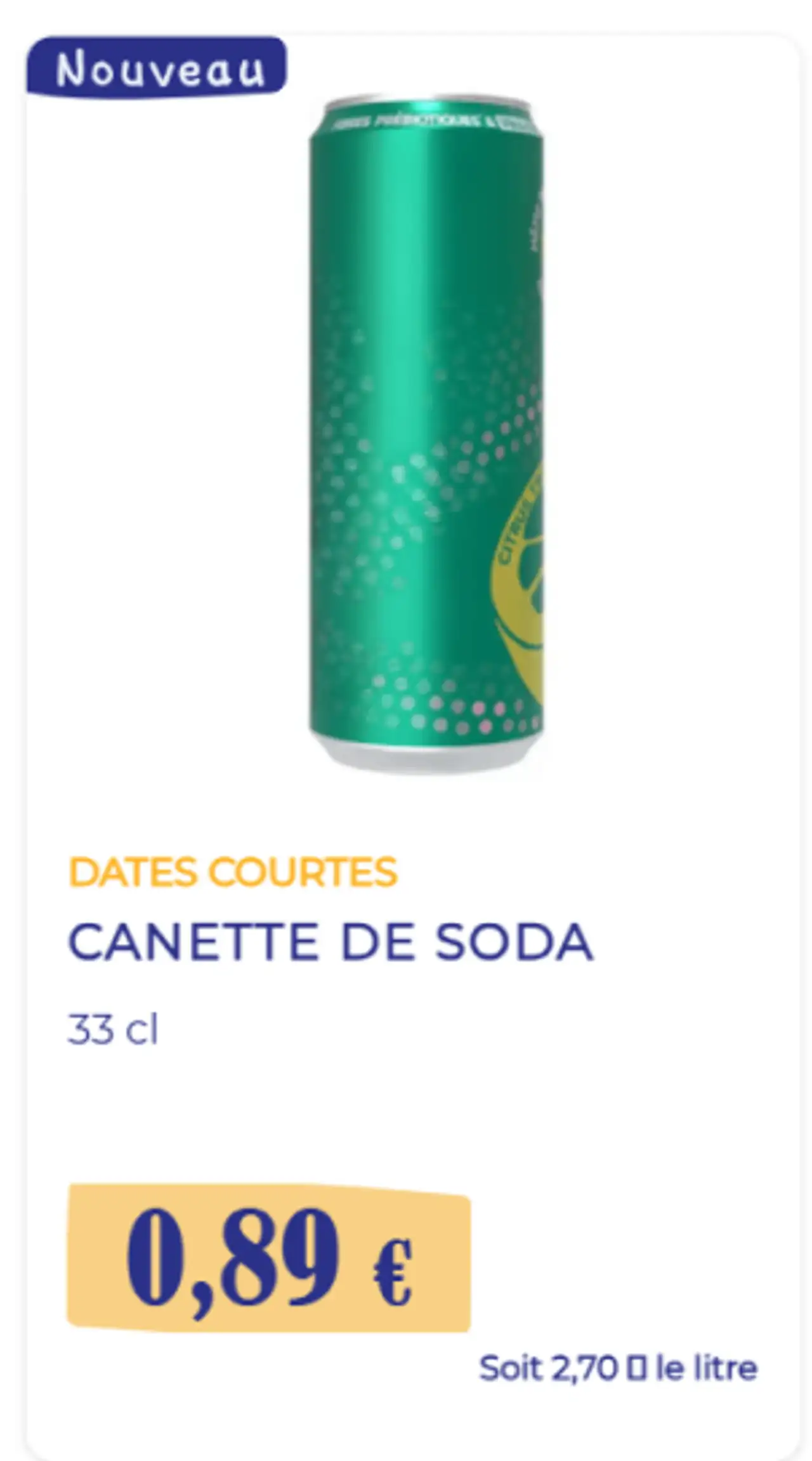 Canette de soda