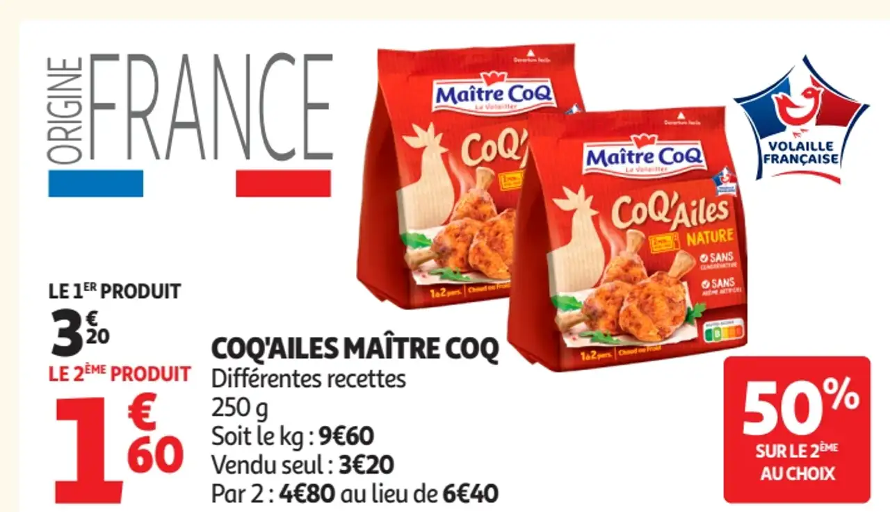 Coq'Ailes Maître Coq