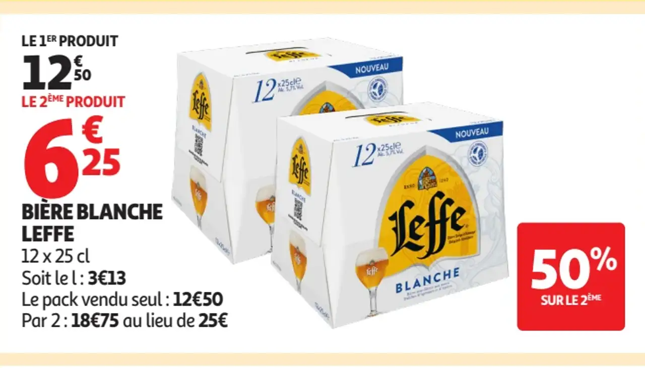 Bière blanche Leffe