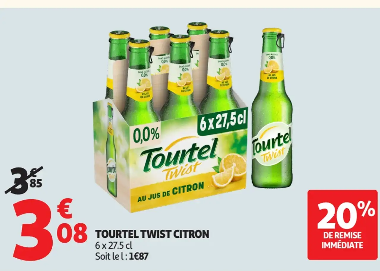 TOURTEL TWIST CITRON