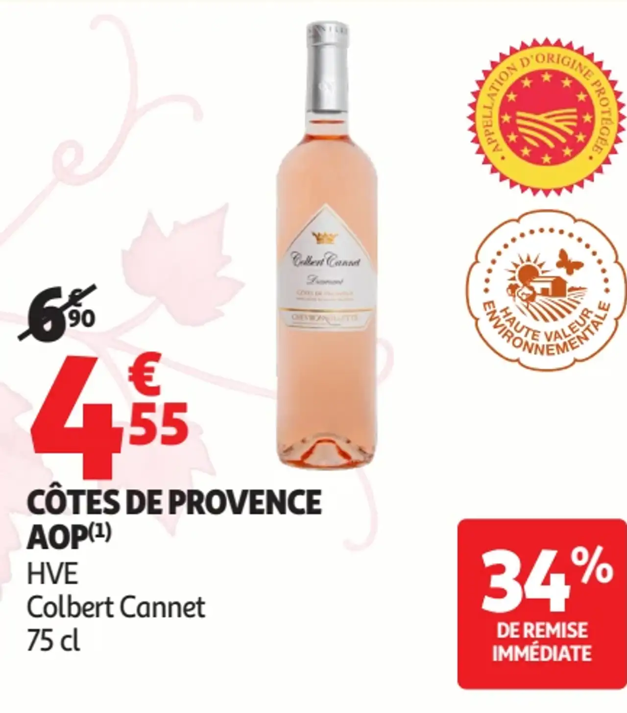 CÔTES DE PROVENCE AOP HVE Colbert Cannet