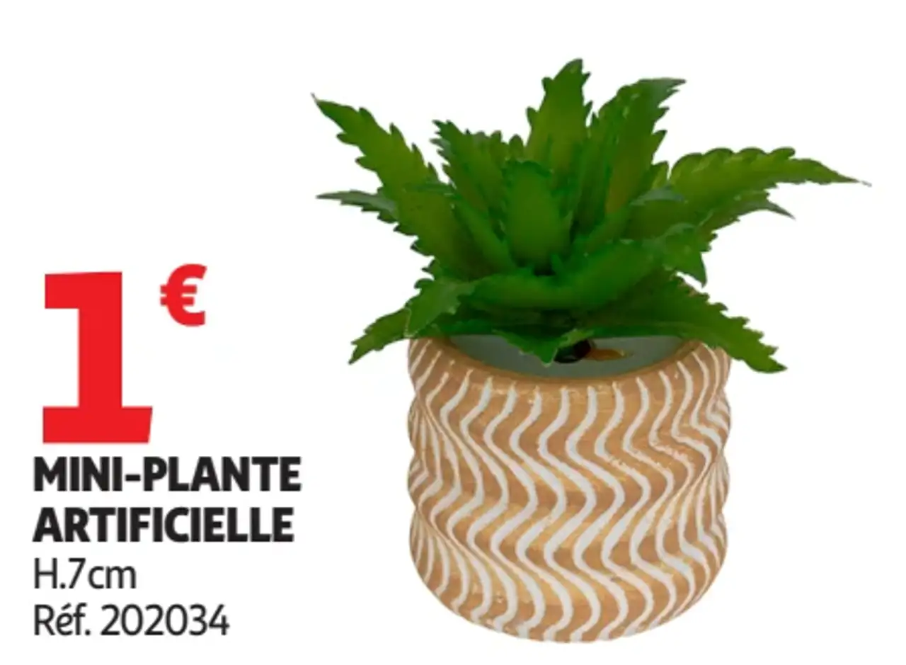Mini-plante artificielle