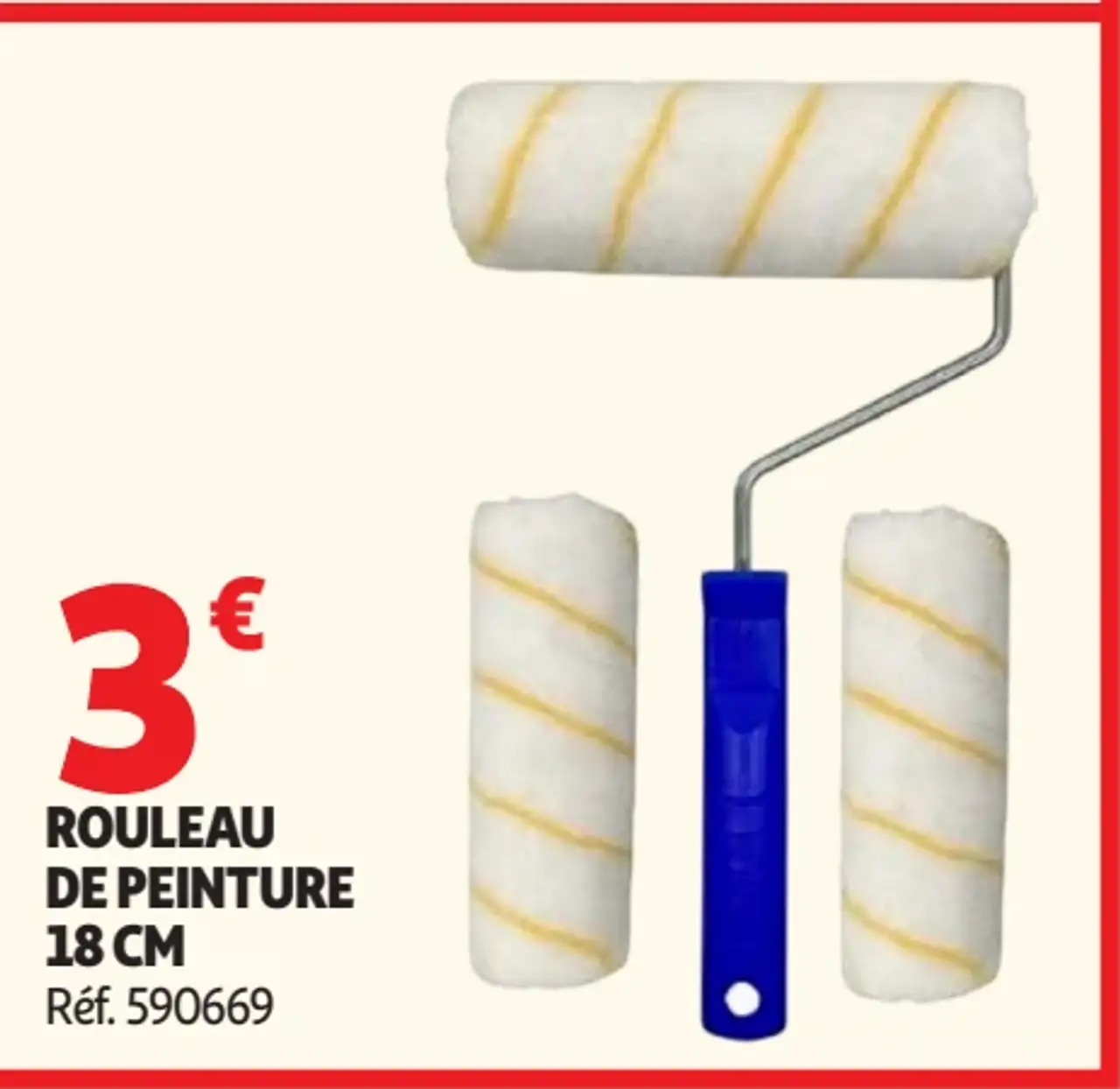 Rouleau de peinture 18 cm