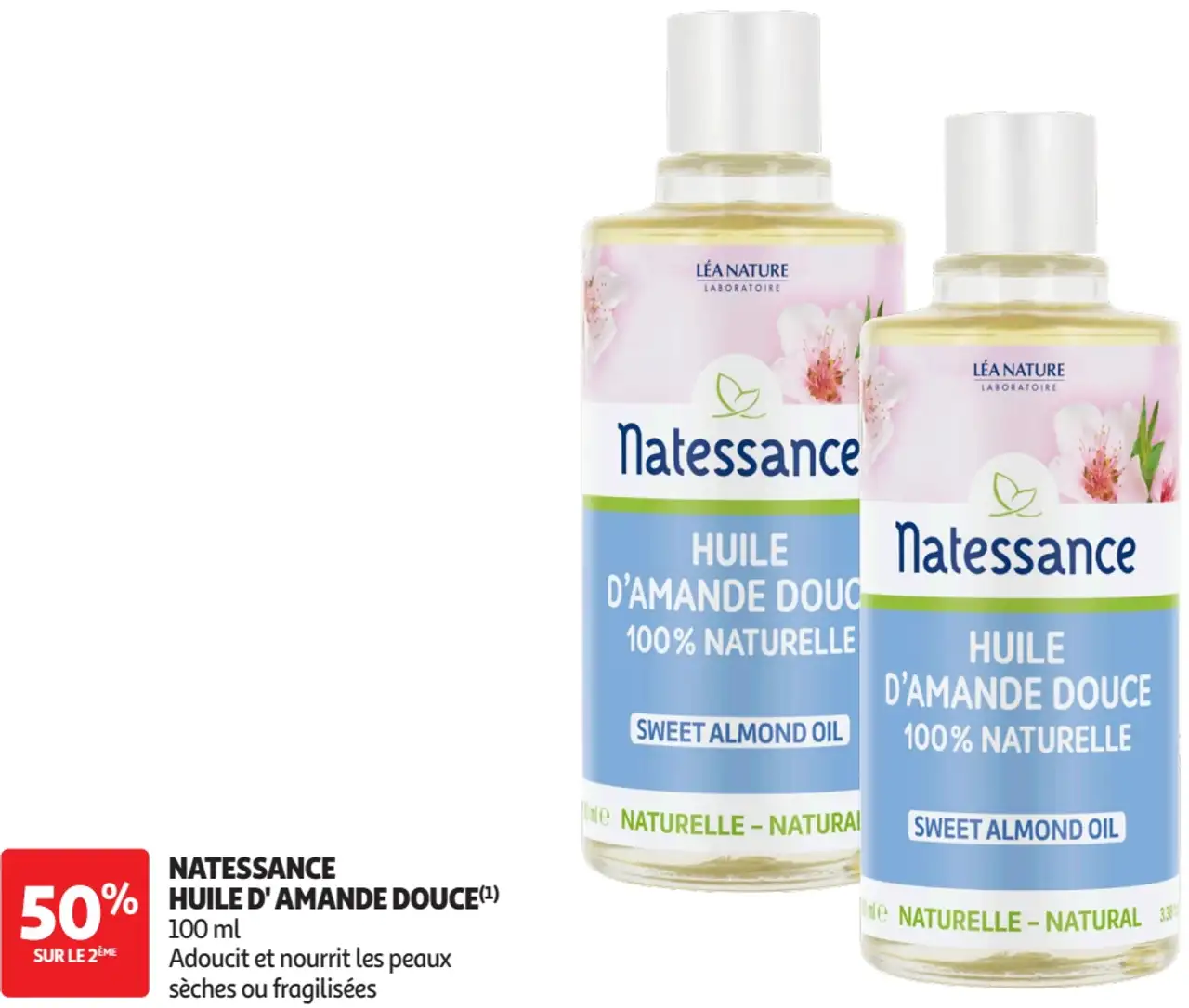 Natessance Huile d'amande douce