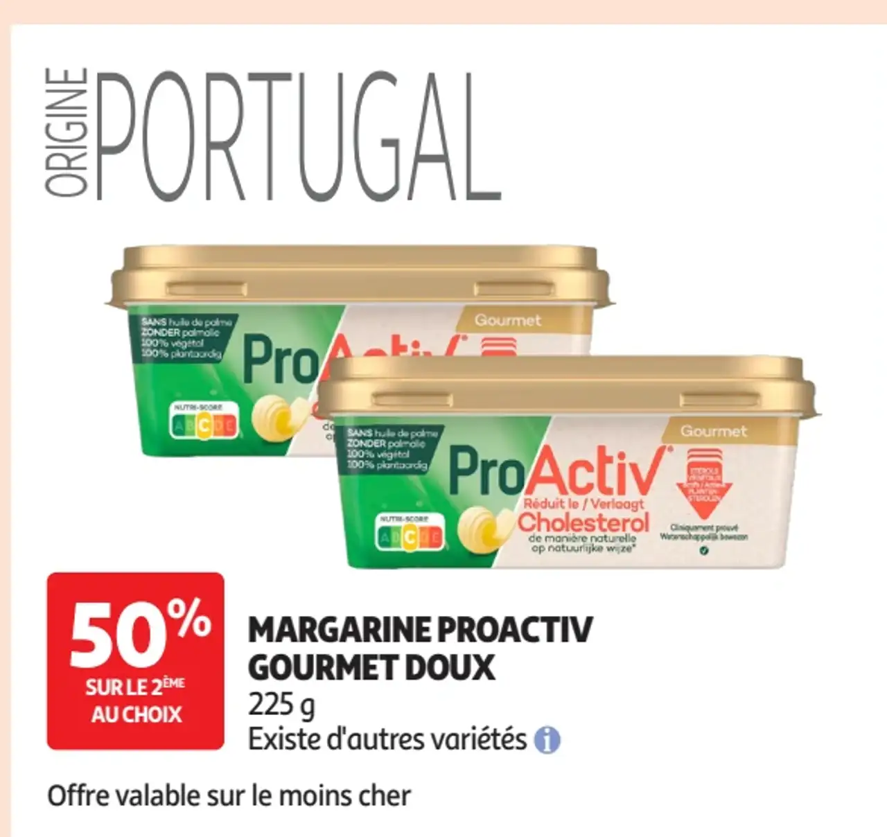 Margarine Proactiv Gourmet Doux