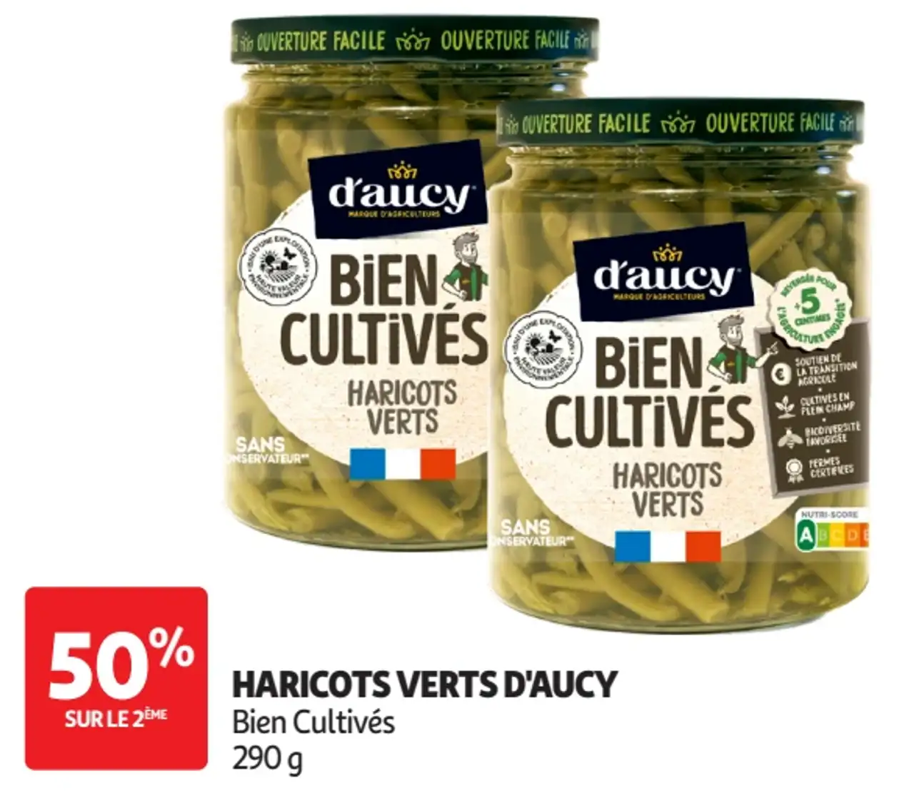 Haricots verts d'Aucy Bien Cultivés
