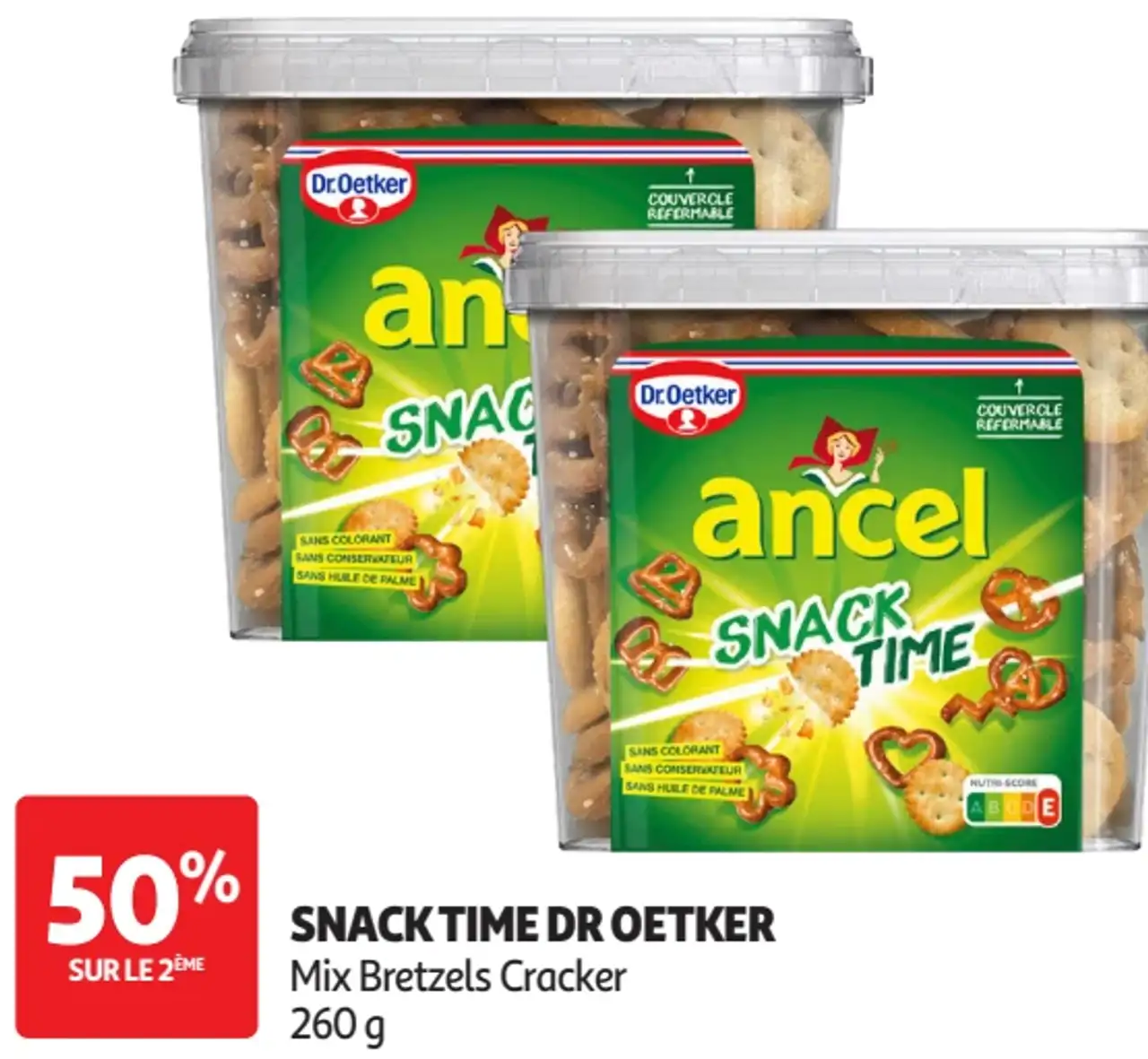 Snack Time Dr Oetker Mix Bretzels Cracker