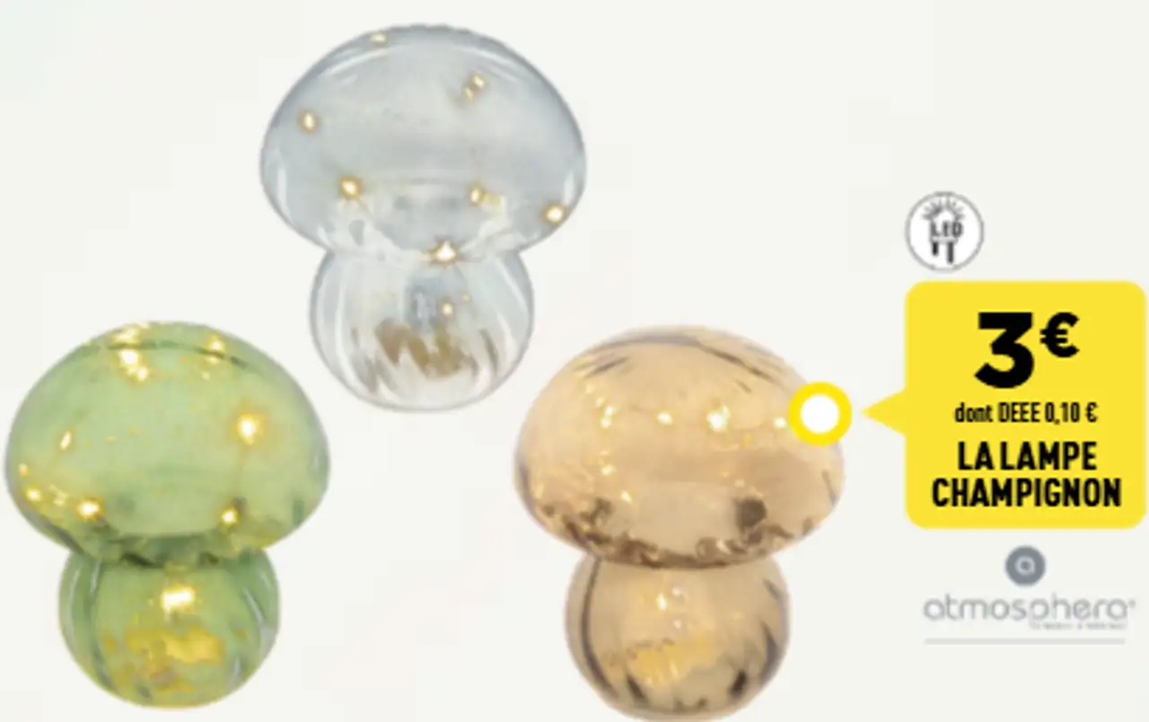 La lampe champignon Atmosphera