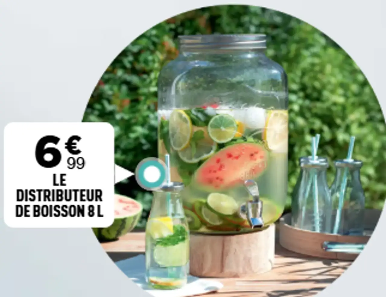 Le distributeur de boisson 8 L