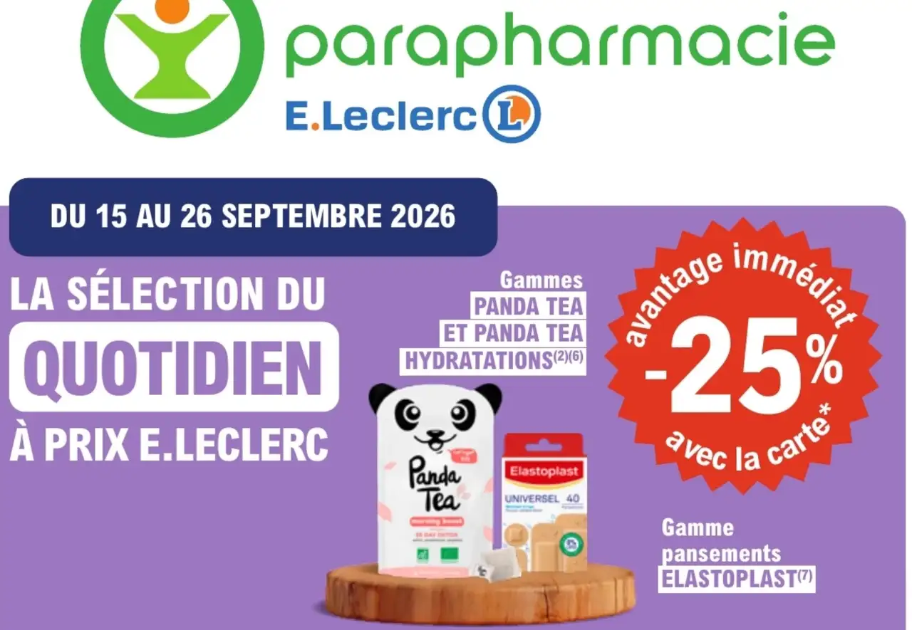 Gammes Panda Tea et Panda Tea Hydratations