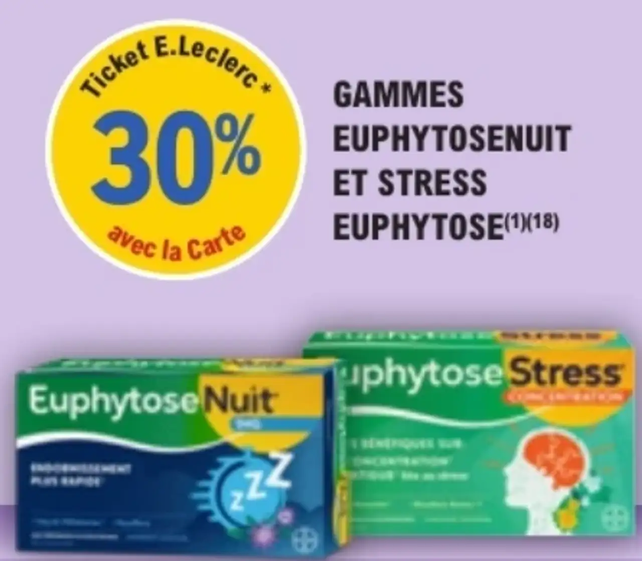 GAMMES EUPHYTOSENUIT ET STRESS EUPHYTOSE