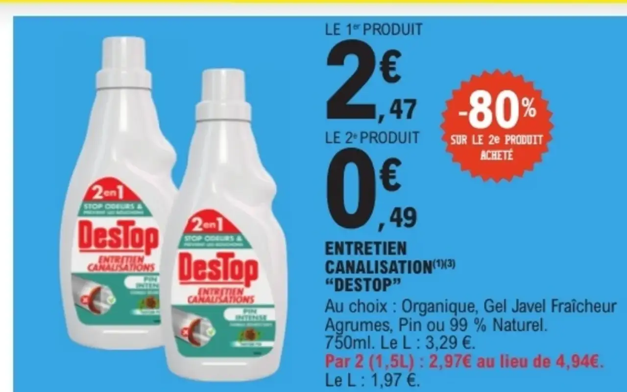 Entretien canalisation Destop