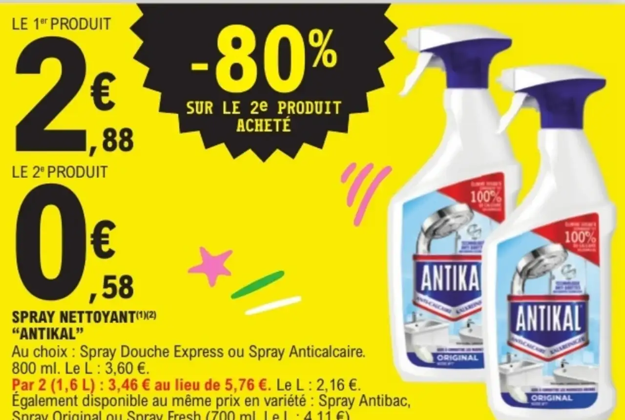 Spray nettoyant Antikal