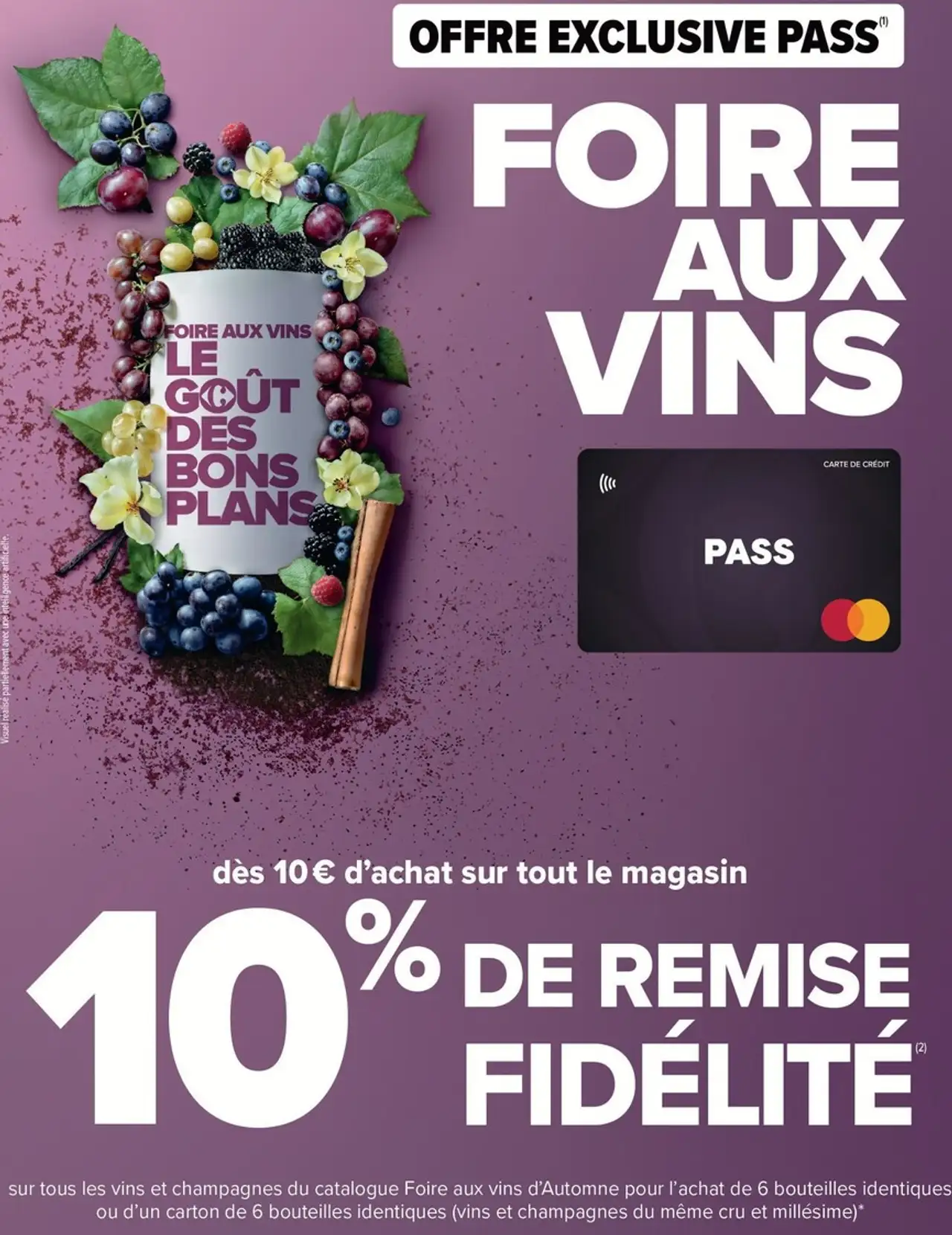 Foire aux Vins - 10% de remise fidélité sur tous les vins et champagnes