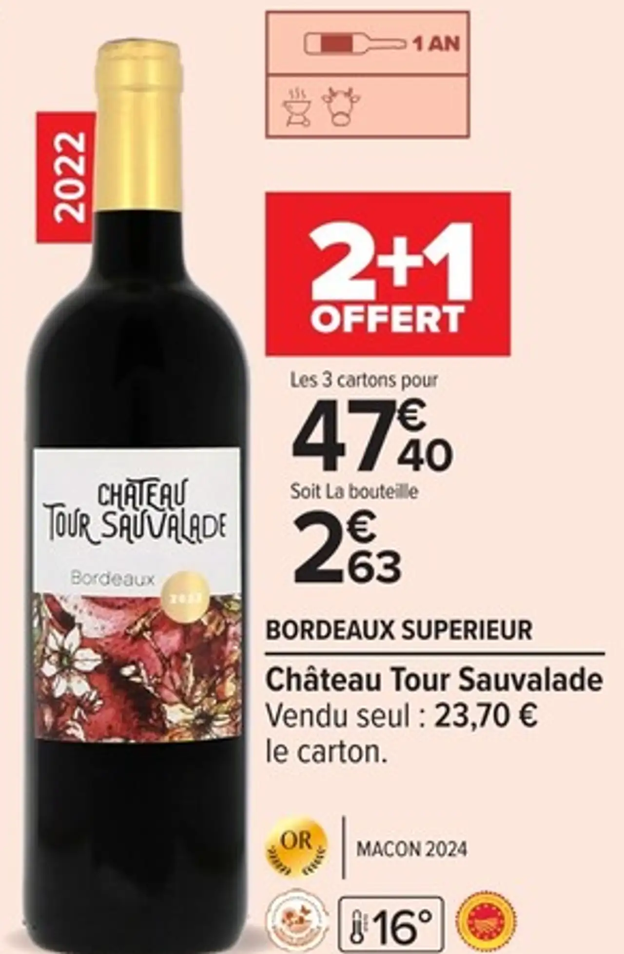 Château Tour Sauvalade Bordeaux Superieur