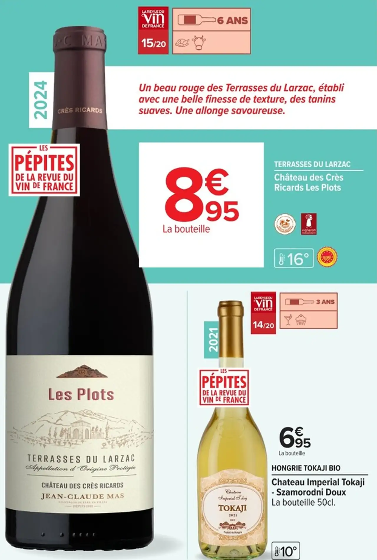 Terrasses du Larzac Château des Crès Ricards Les Plots