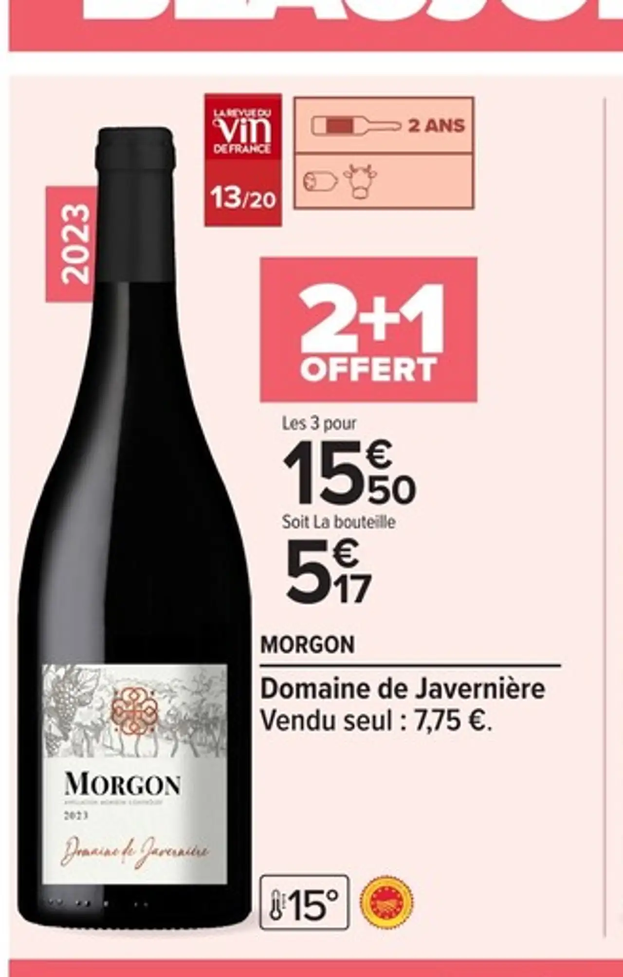 Morgon Domaine de Javernière