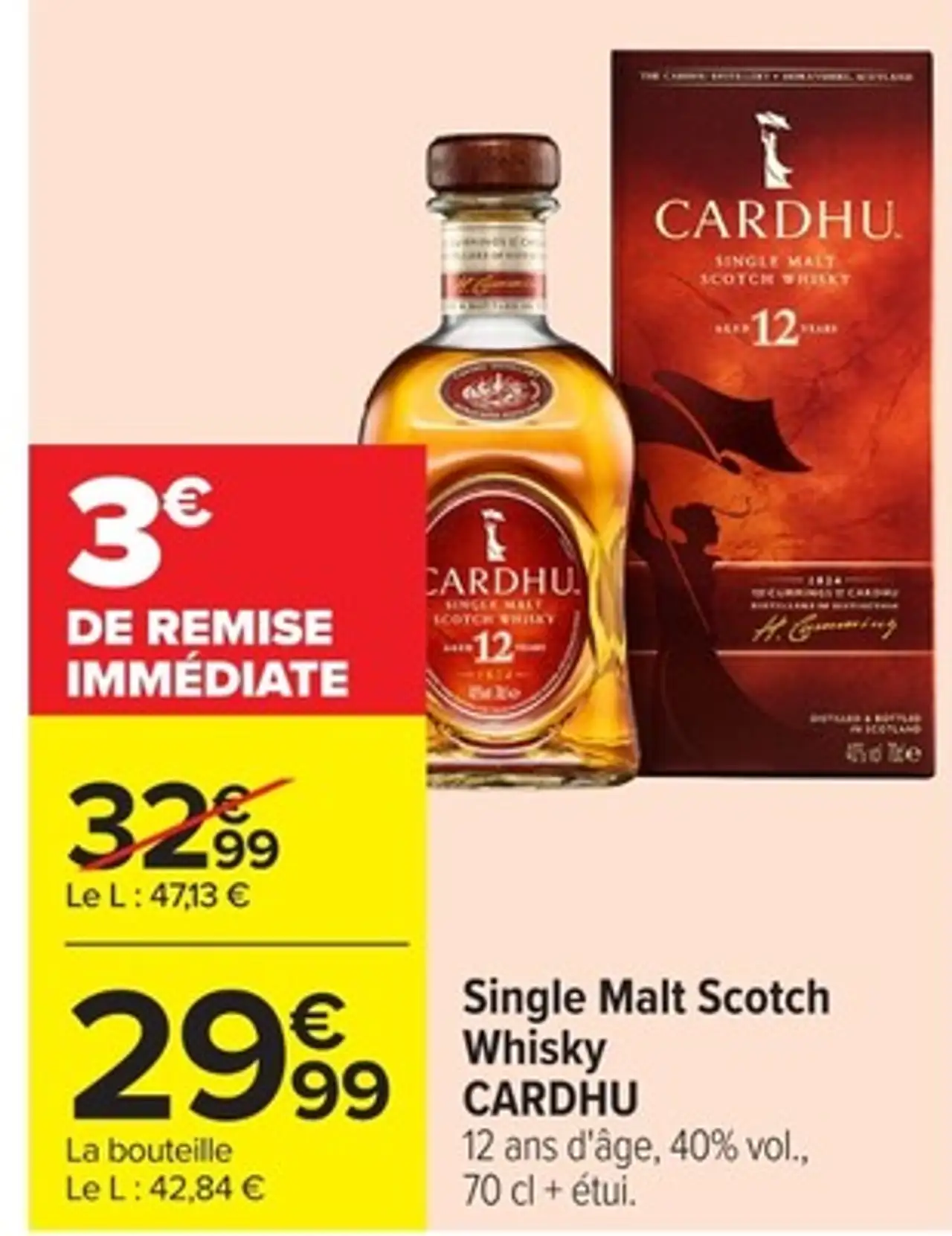 Single Malt Scotch Whisky CARDHU